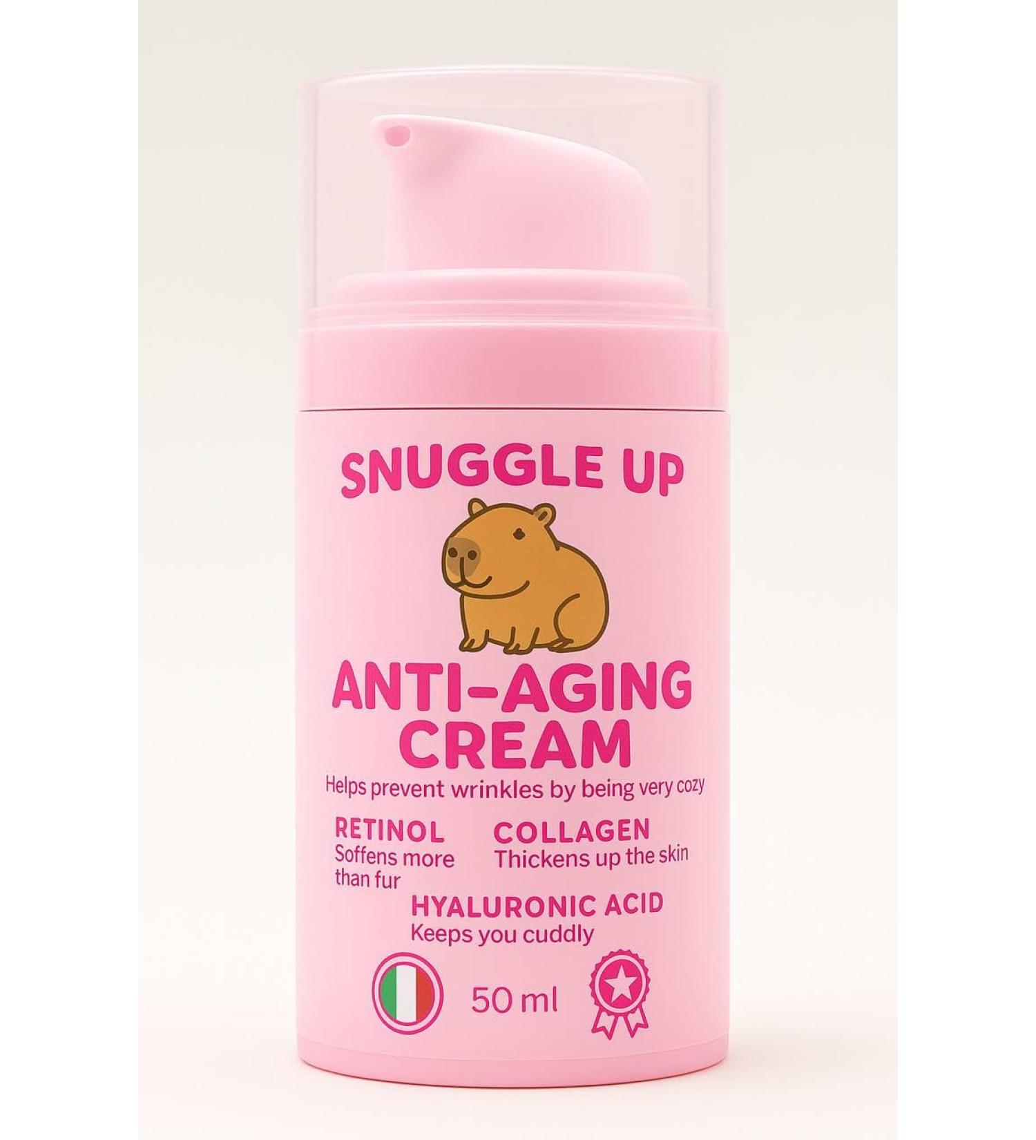 3 letters CAPYBARA Anti-Aging Cream (50ml) Deep Hydration & Youthful Radiance - Buy Online on GoSupps.com