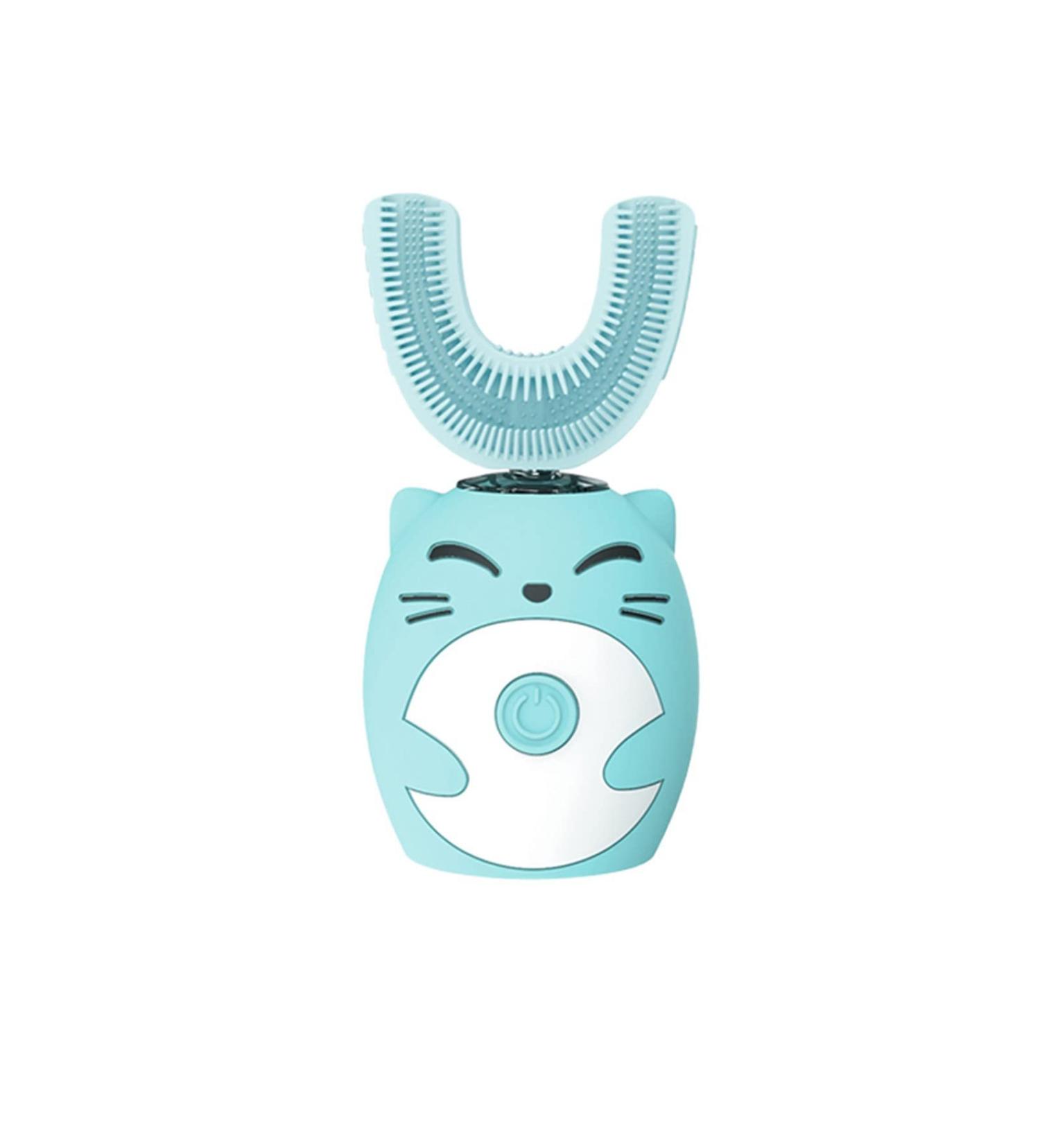 Kids Electric Toothbrush U Shaped Automatic Toothbrush for Children Waterproof Electric Toothbrush Kit for Age 1 15 Years Boys Girls Toothbrush Adult Medium 1 count (Pack of 1) K - Buy Online on GoSupps.com