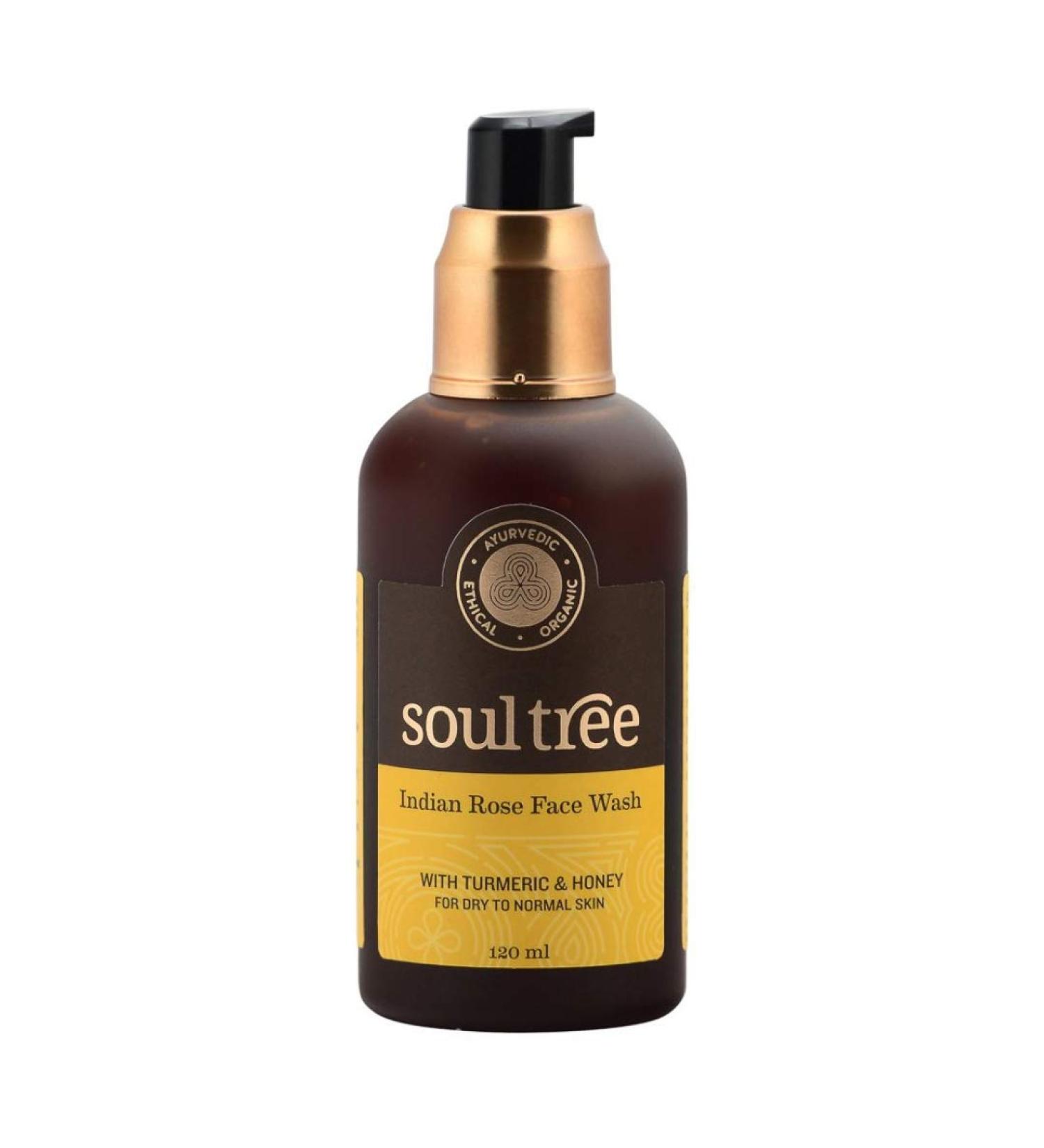 SOULTREE Face Wash (Indian Rose) - Buy Online on GoSupps.com