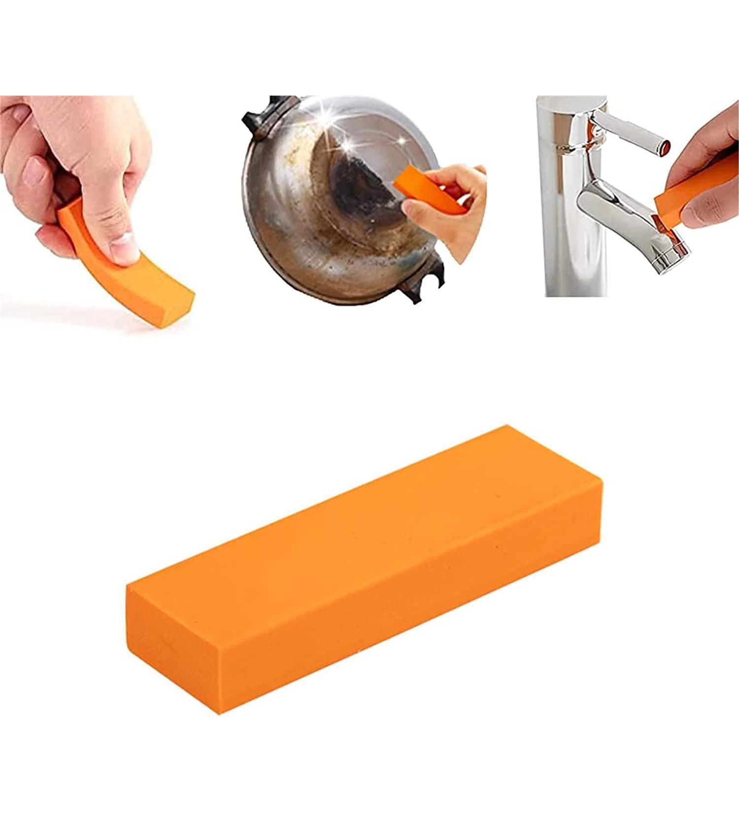 Stainless Steel Stain Eraser Stainless Steel Decontamination Artifact Eraser Glass Rust Remover Rubber for Steel Stainless Surface Kitchen (Color : 1pcs) - Buy Online on GoSupps.com