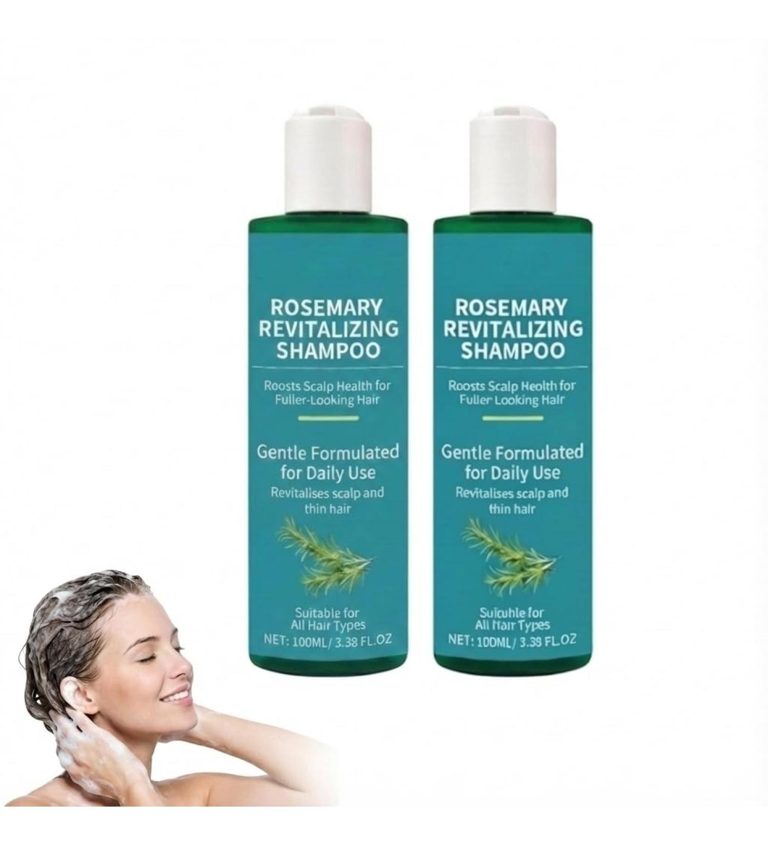  HNYXEQJL Rosemary Shampoo for Thinning Hair Strengthening Care Scalp and Hair Care Products for Hair Loss and Thinning Hair Shampoo 2 Pack - Buy Online on GoSupps.com