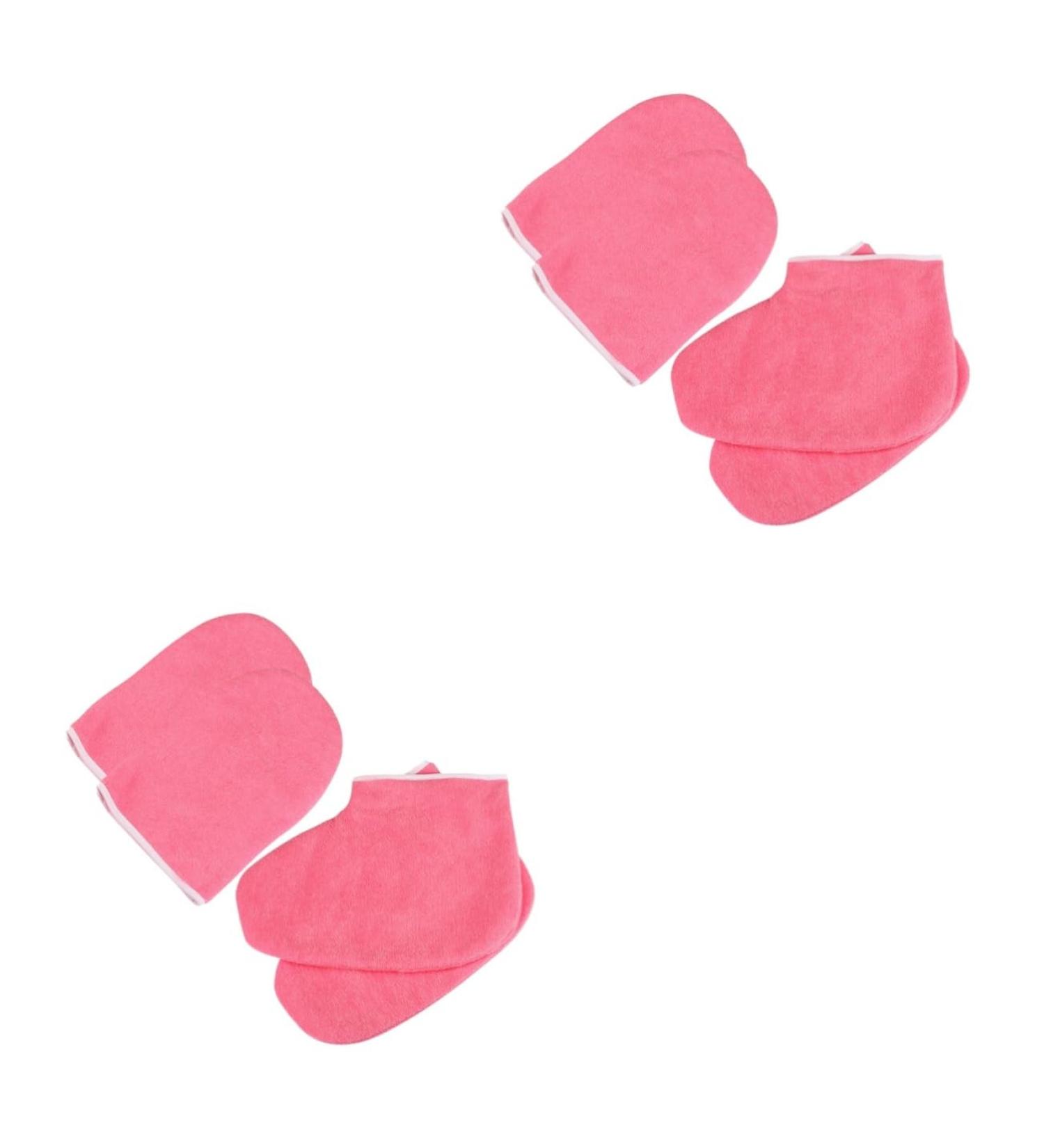 POPETPOP 2 Sets Wax Bath Foot Hand Cover Wax Bath Foot Cover Wax Bath Hand Cover Paraffin Wax Gloves Paraffin Treatments Paraffin Glove Paraffin Foot Covers Accessories Insulation - Buy Online on GoSupps.com