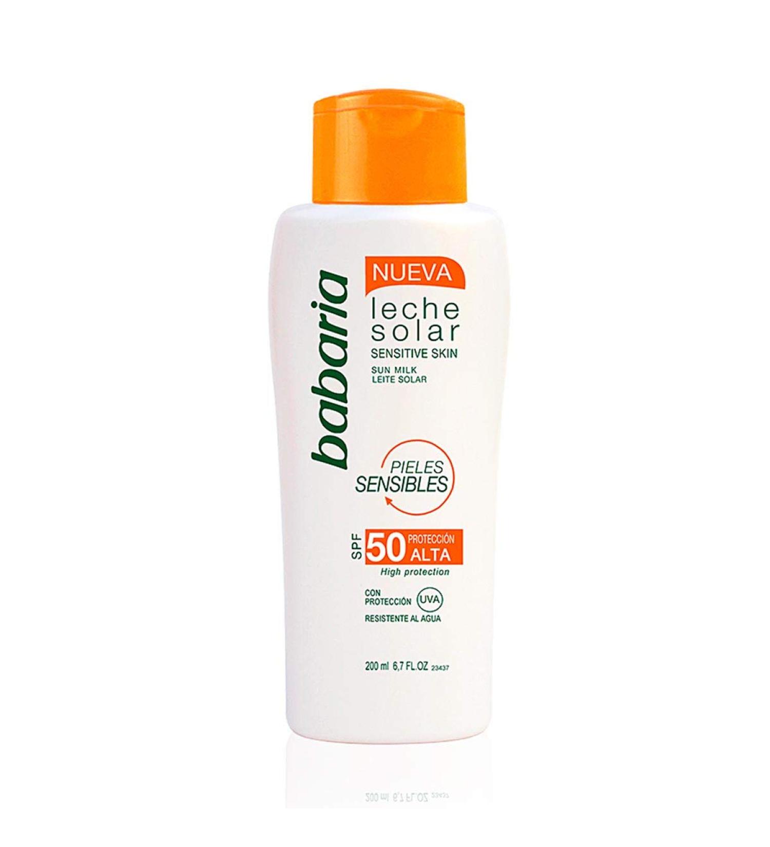 Leche Protector Solar Sensitives F-50 200 ml - Buy Online on GoSupps.com