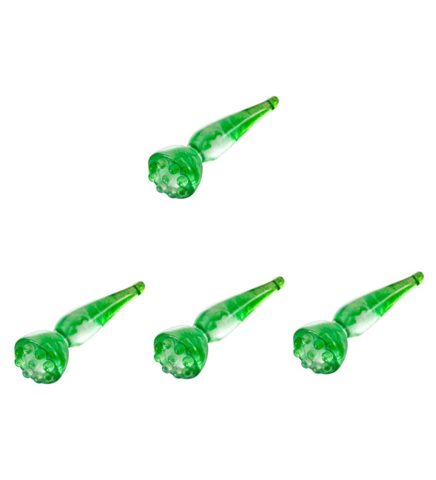 Lurrose 4-Piece Massage Tool Set | Crystal Rod for Face & Body Massage | Muscle Relaxation & Scalp Scratcher | International Shipping Available - Buy Online on GoSupps.com