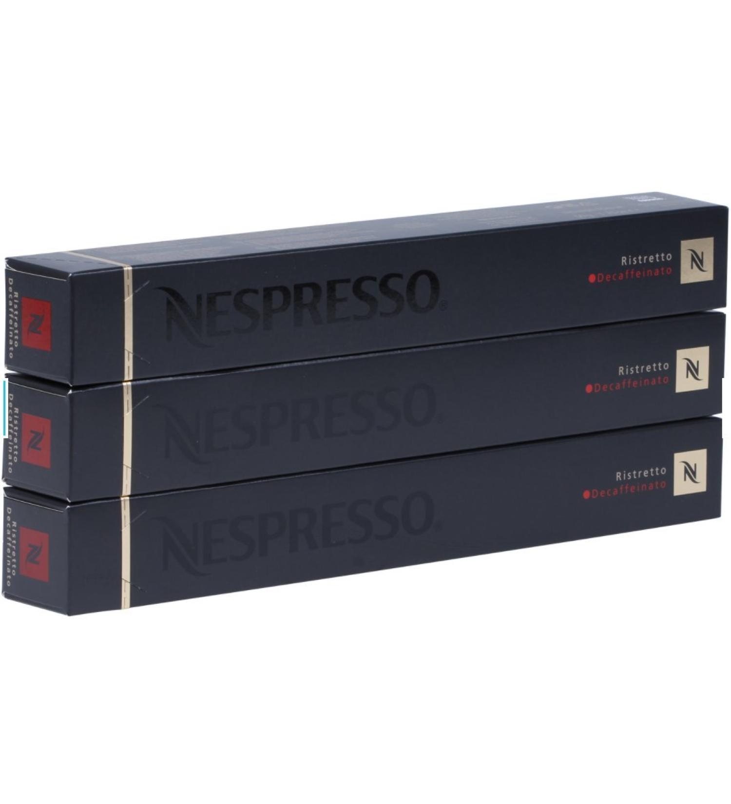 30 Decaf Ristretto Nespresso Coffee Capsules - New Strong Decaf