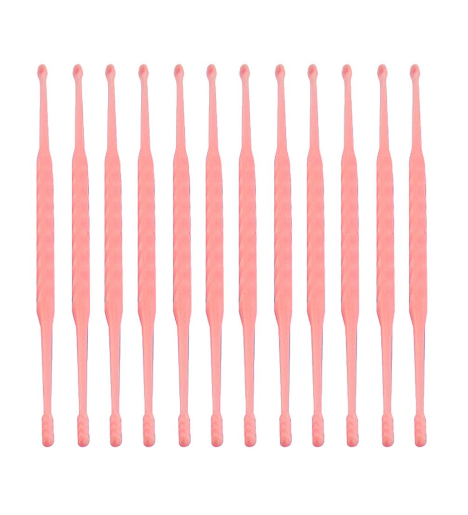 12PCS Disposable Ear Wax Picker Removal Tool Set - Plastic Ear Pick Spoon Digger for Health Care Gift - Buy Online on GoSupps.com