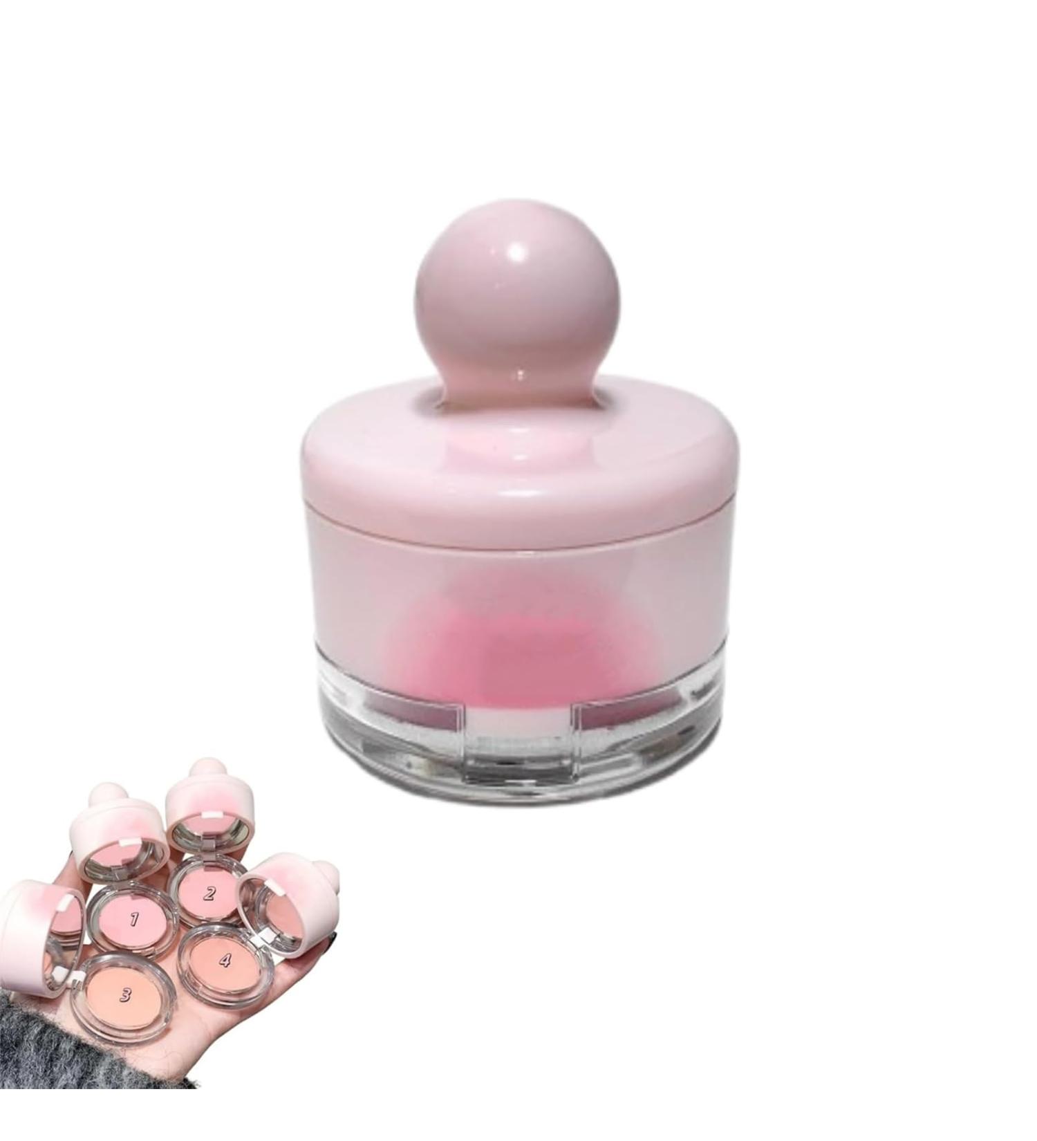 Creamy Blush Putty with Powder Puff 3 In 1 Blush Mud Multi-purpose Blush Putty with Powder Puff Soft Creamy Blush Putty (02 02 1 g (Pack of 1) - Buy Online on GoSupps.com