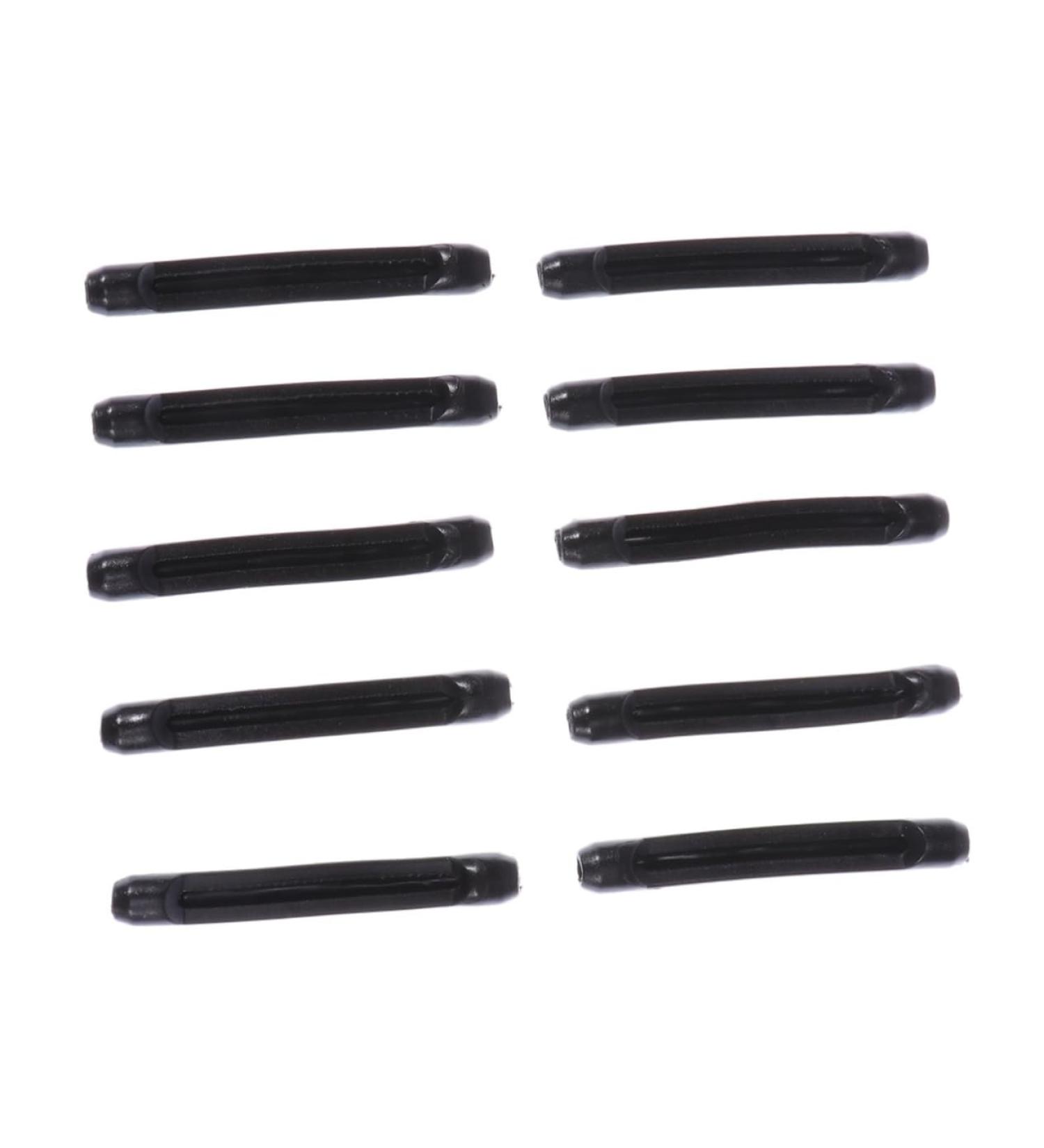 Angoily 20-Piece Silicone Glasses Cover Set - Slipproof & Durable Black Earset Holders for Pipe Glasses - Buy Online on GoSupps.com