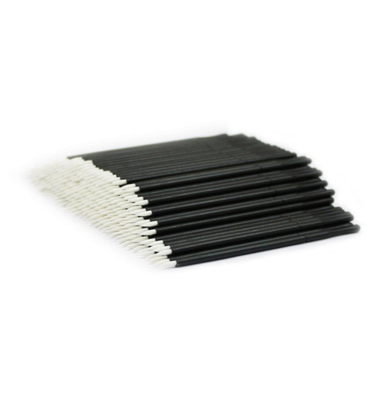 NOLITOY 100pcs Wand Applicator Eyeliner Makeup Brushes Eye Shadow Brush Disposable 15cmX10cm Black - Buy Online on GoSupps.com
