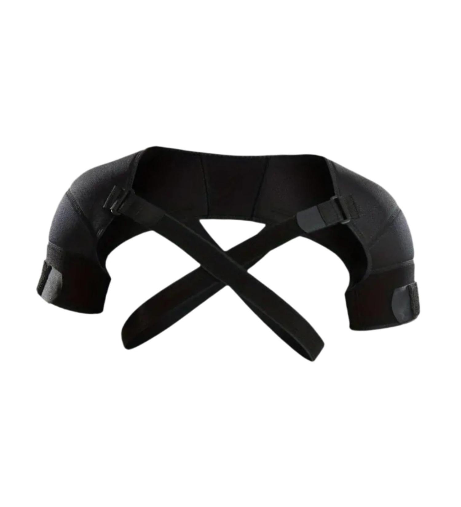 Kokiya Shoulder Wrap Protector Double Shoulder Brace for Men Women Shoulder Support Strap for Lifting Exercise Tennis Sports Hiking - Buy Online on GoSupps.com