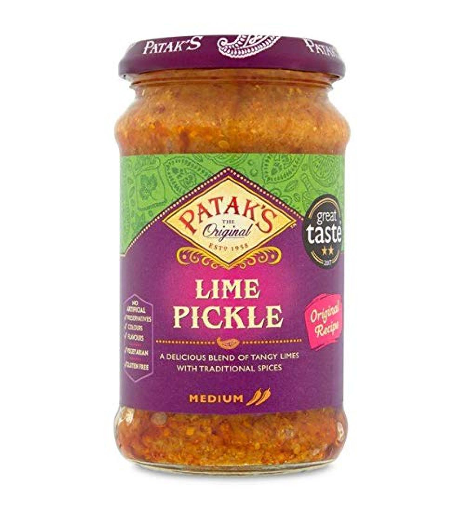 Patak's Patak's Lime Pickle (Sweet) 10oz (Pack of 1)