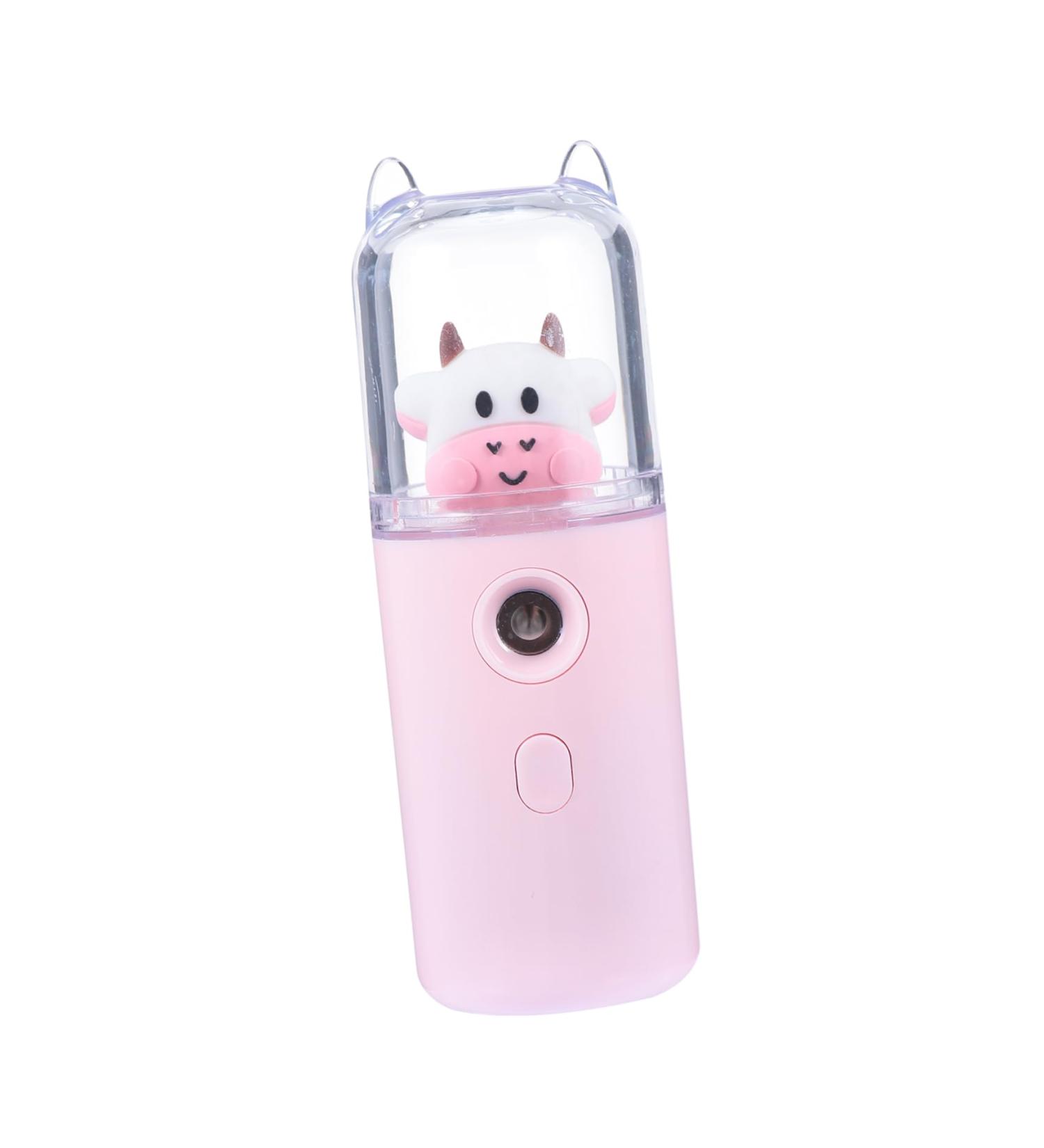 Mipcase Moisturizer Wireless Diffuser Facial Humidifier Mini Small Mister Humidifier Travel Blush 3.8x3.8x10.8cm - Buy Online on GoSupps.com