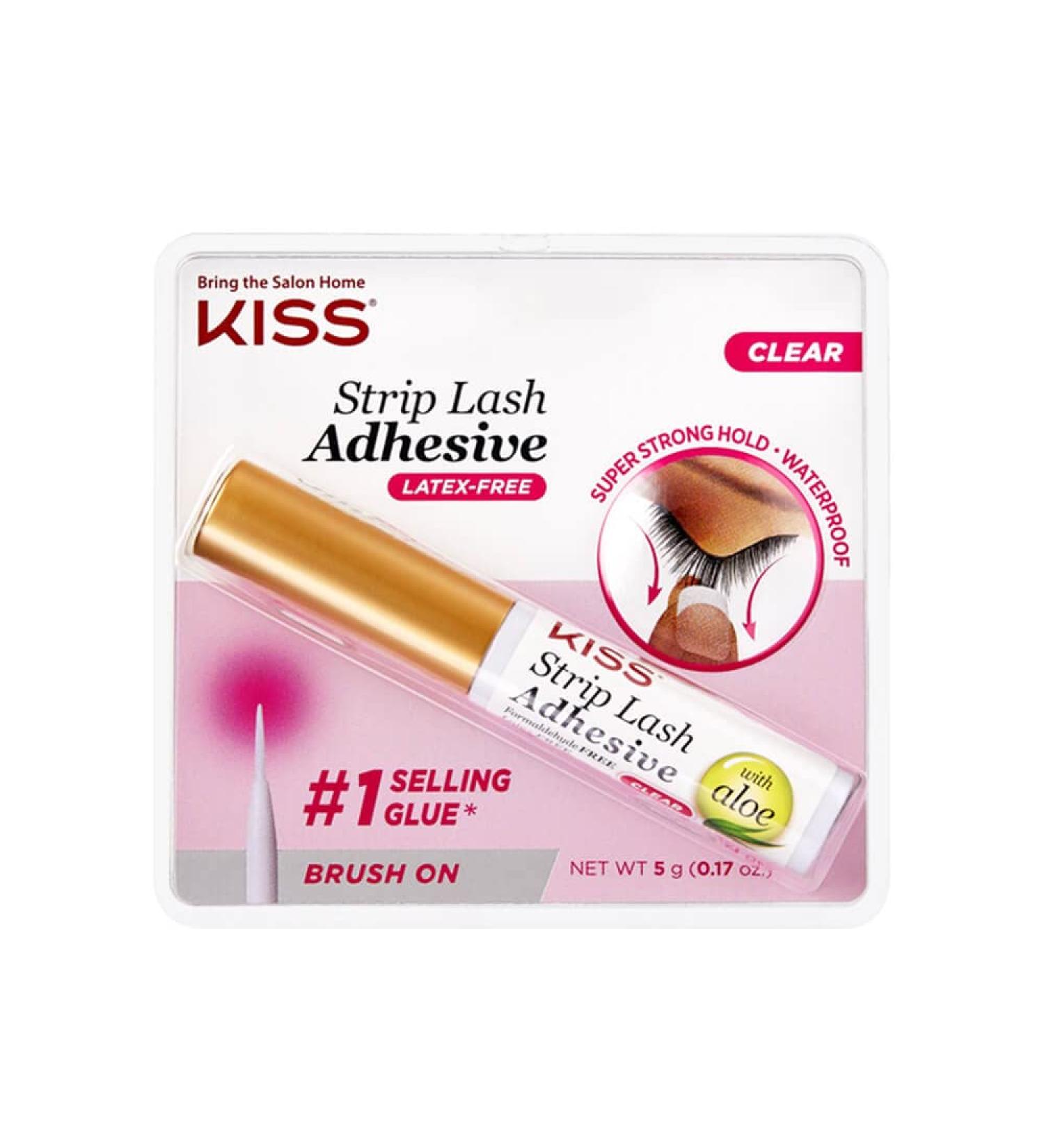 Kiss Products Ever Ez Strip Eyelash Adhesive Clear 0.1 Pound