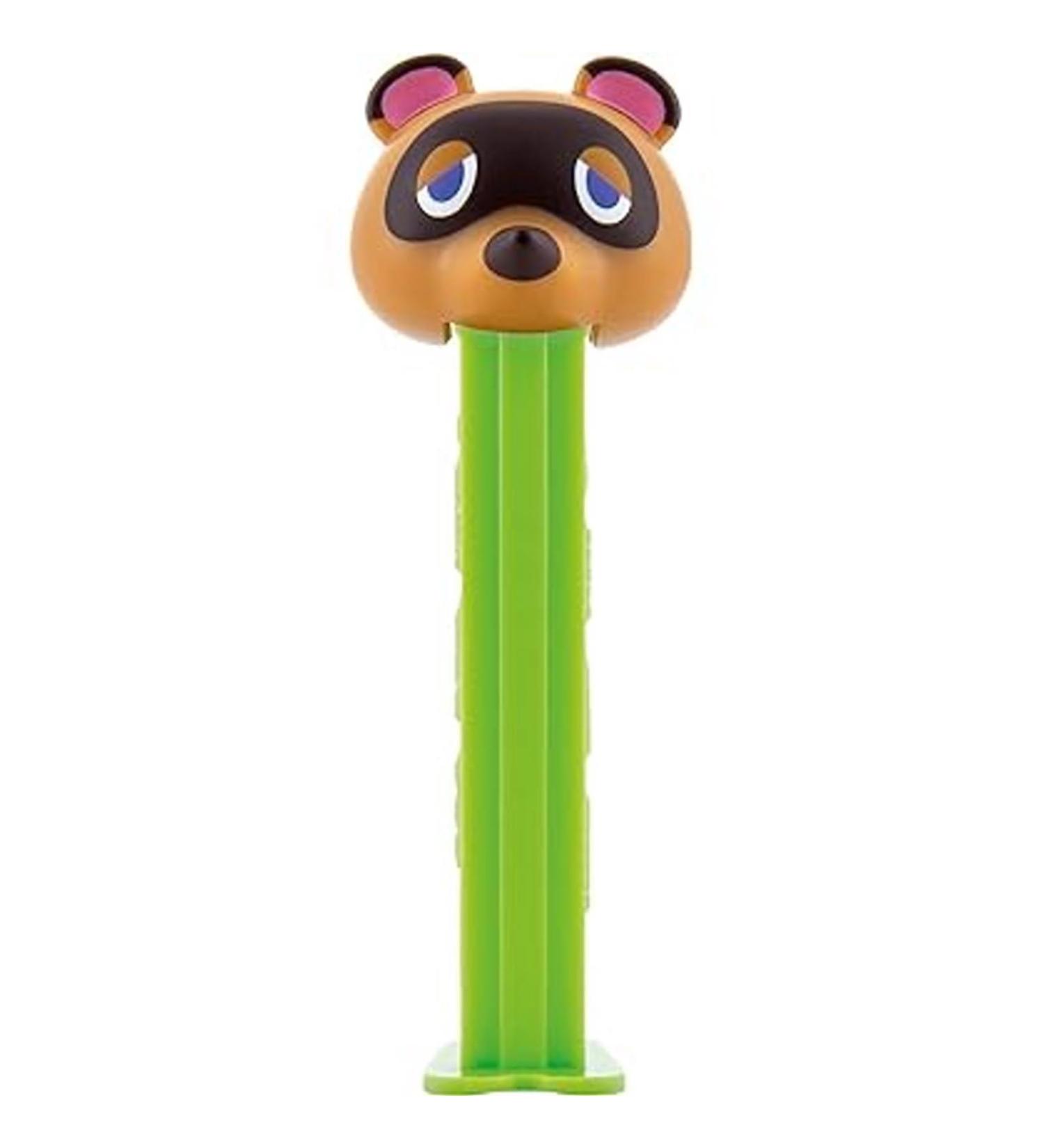 PEZ Animal Crossing Isabelle Tom Nook & K.K Slider pez Dispenser Refillable Collect Them All (Tom Nook One Size) Tom Nook 1 Count (Pack of 1)