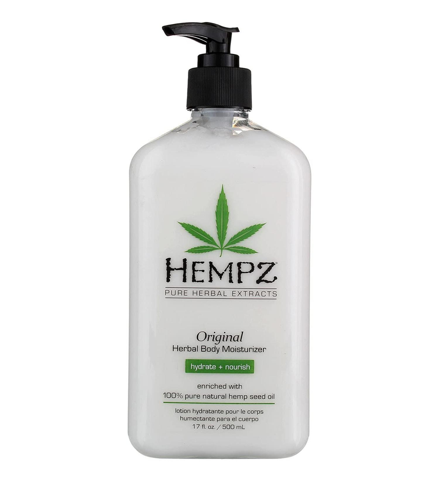 Hempz Original Body Moisturizer 17oz Pump (500ml) - Pack of 2 - Buy Online on GoSupps.com