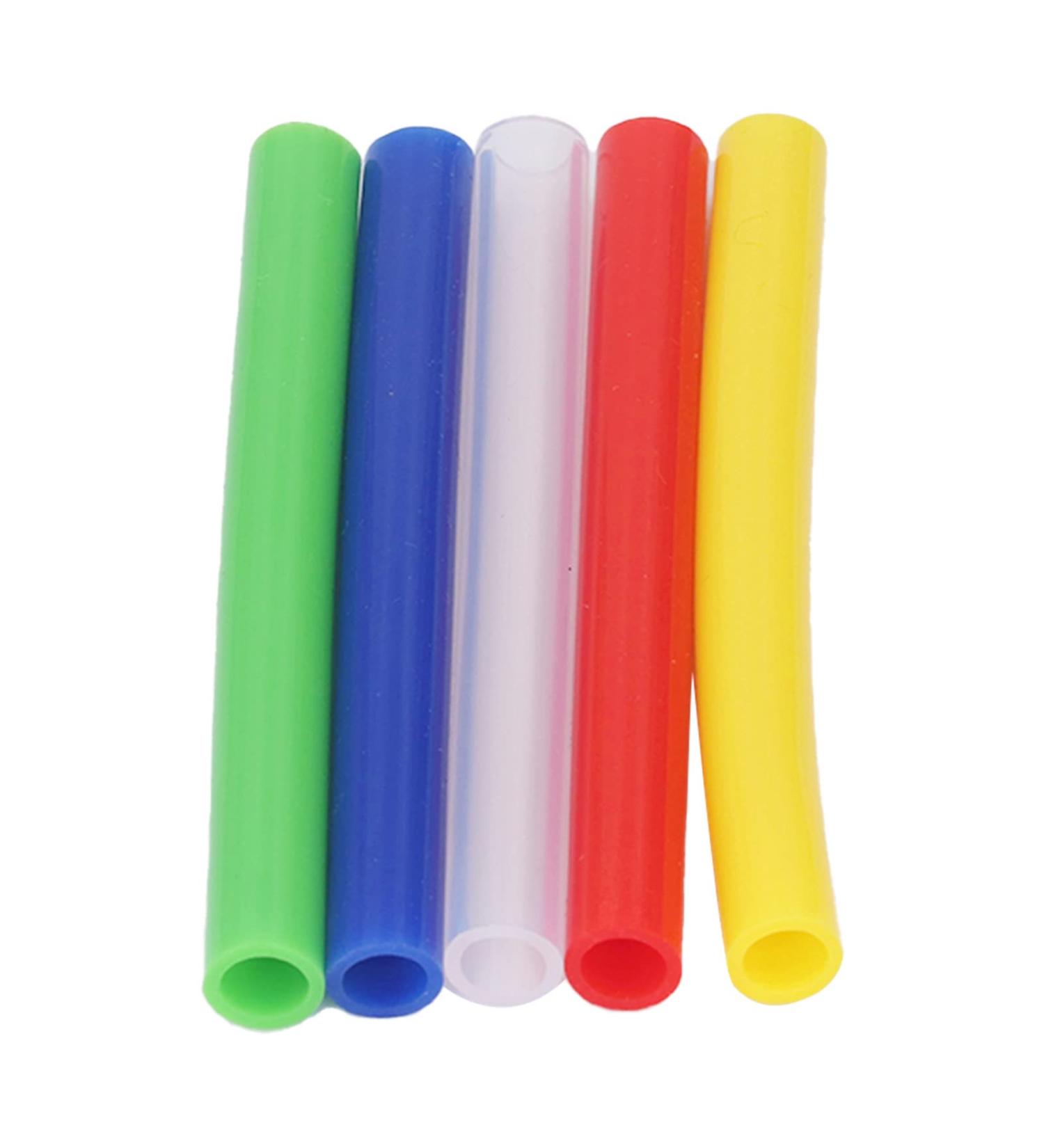 Buy 5-Piece Baby Bite Ring Set | Food-Grade Silicone | Safe & Dishwasher Friendly | Soothes Gums | Perfect Infant Teething Toy in Red Blue Green Yellow - Buy Online on GoSupps.com