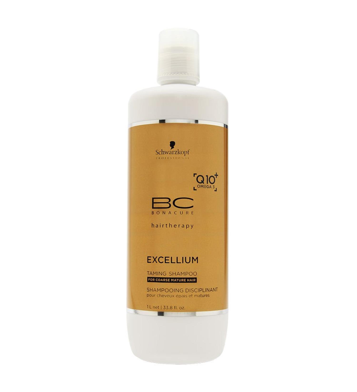 BC Bonacure EXCELLIUM Taming Shampoo with Q10+ Omega-3 33.81-Ounce