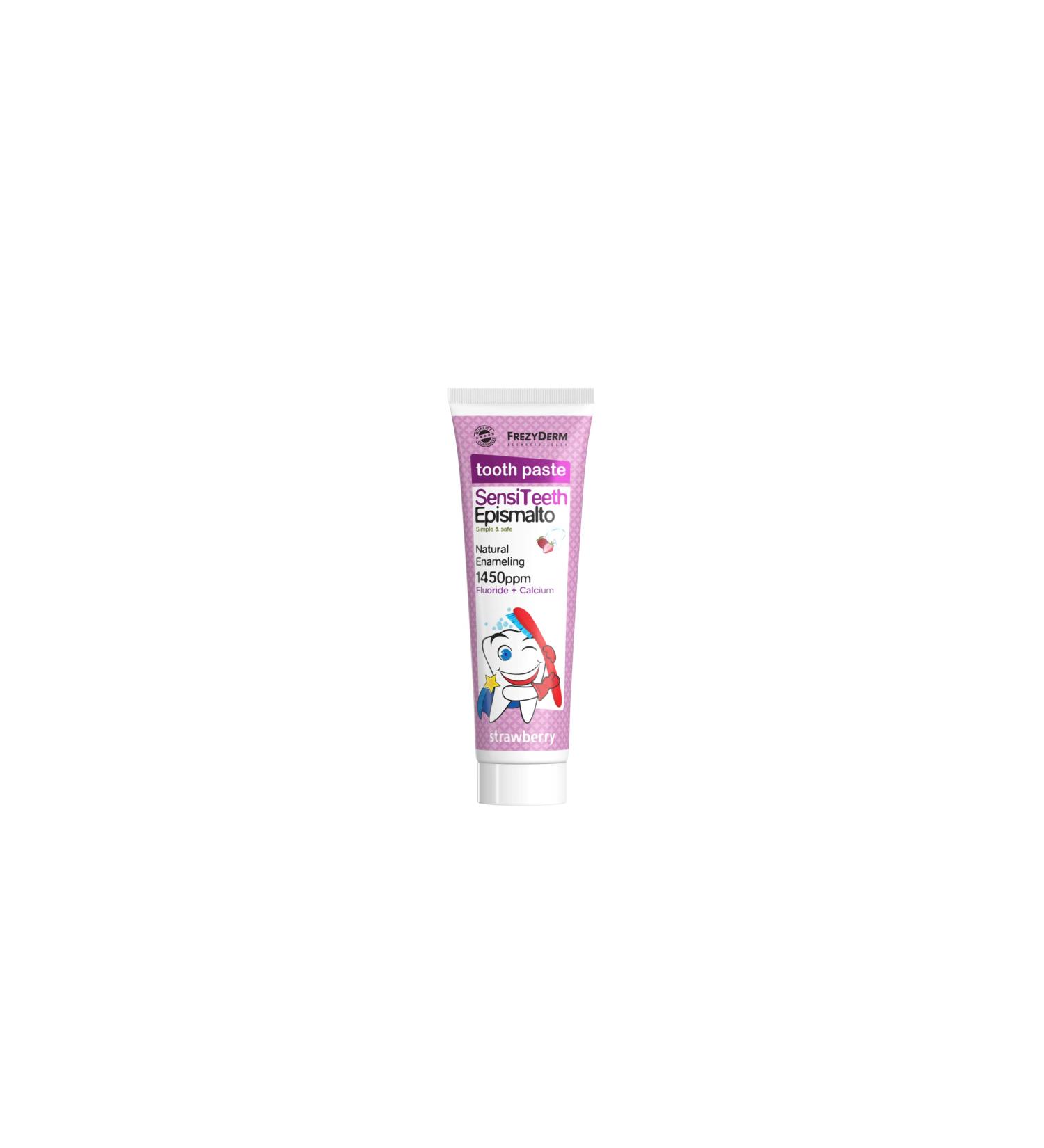 FREZYDERM SENSITEETH EPISMALTO Toothpaste 1.450ppm - Gentle Dental Care - B00TIP02CE - Buy Online on GoSupps.com