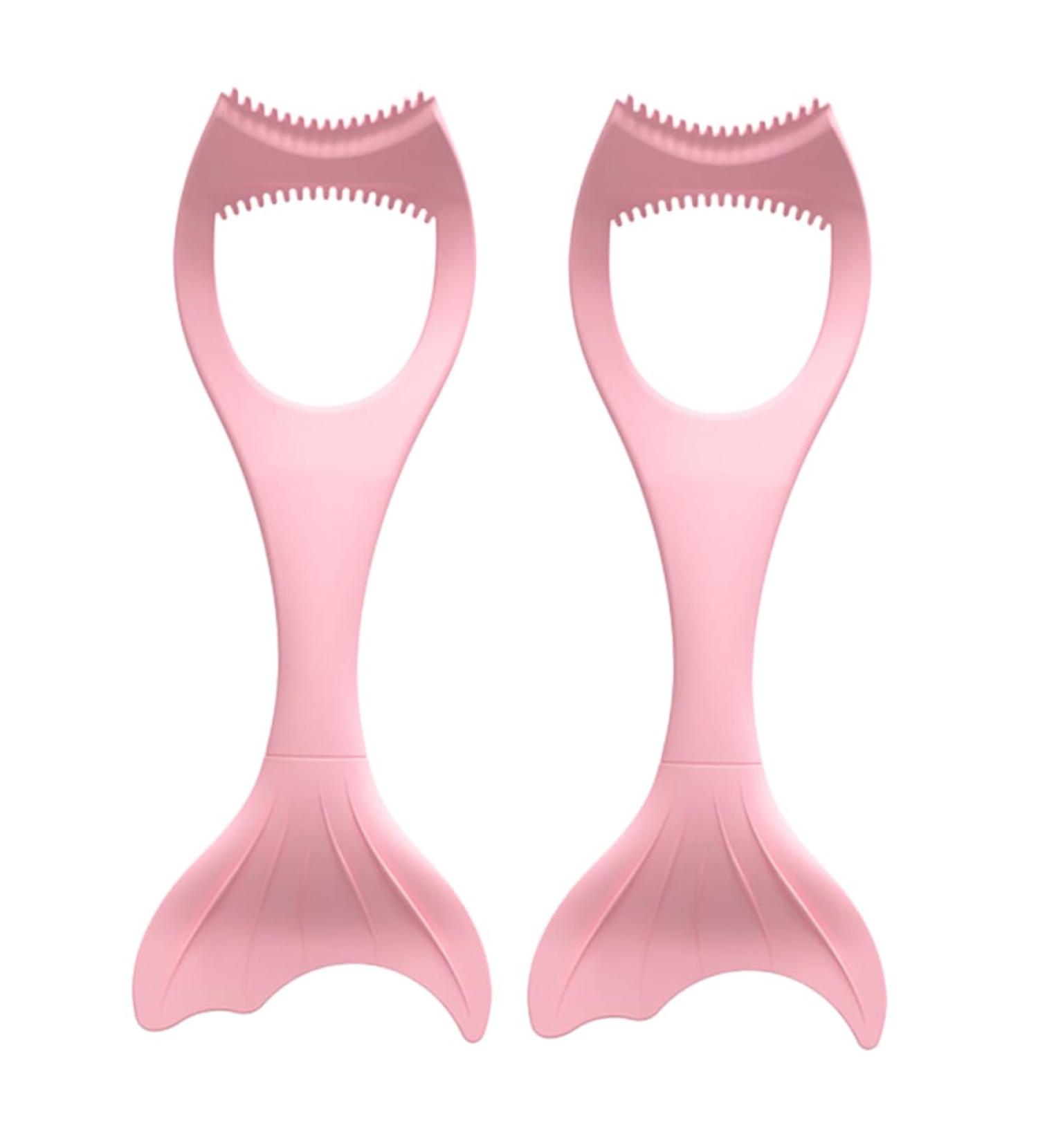 Healeved 2pcs Mascara Brush Makeup Tools Make up Tools for Women Eyeliner Aid Lash Tool Pink - Buy Online on GoSupps.com