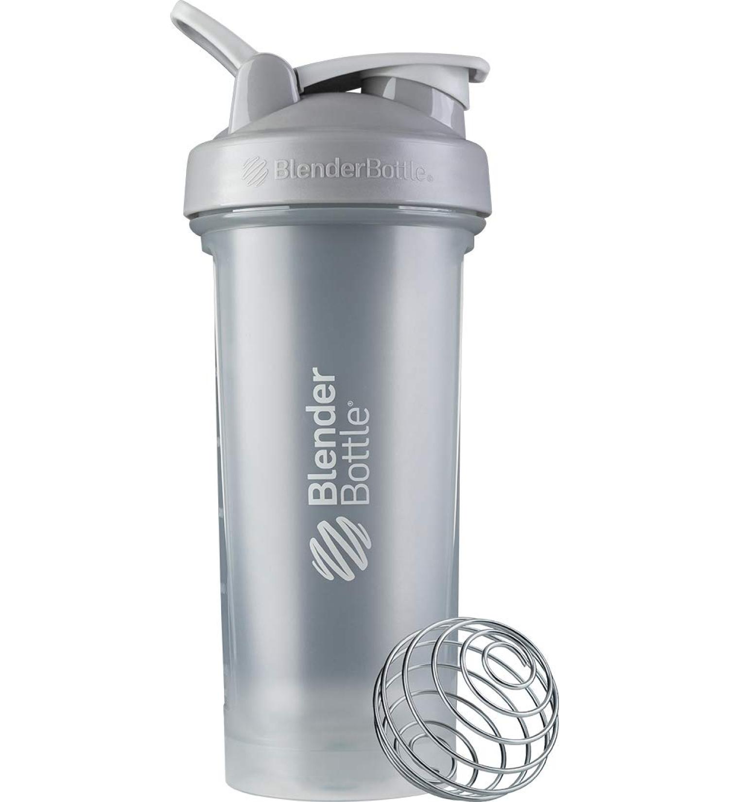 Blender Bottle Classic 28 oz Pebble Grey - Perfect for Shakes & Smoothies - Buy Online on GoSupps.com