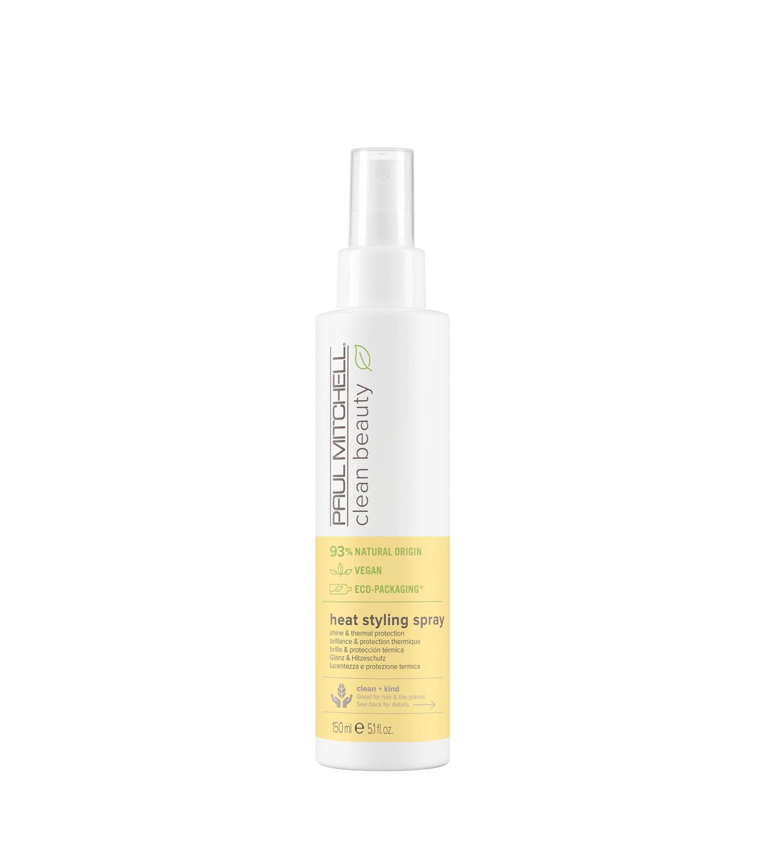 Paul Mitchell Clean Beauty Heat Styling Spray - Shine & Thermal Protection - 5.1 fl. oz - Buy Online on GoSupps.com