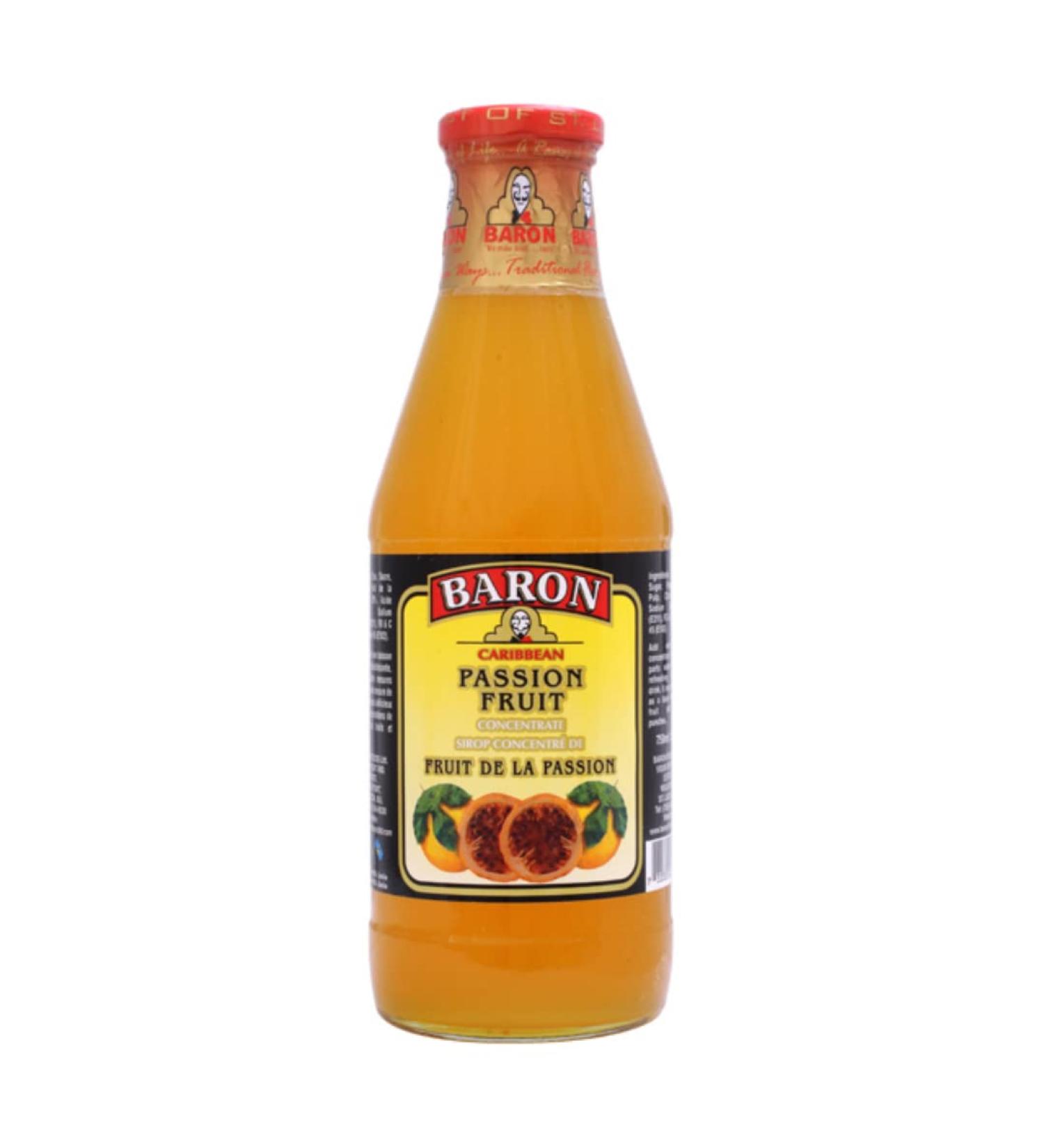 Baron Passion Fruit Syrup 12 x 750ml