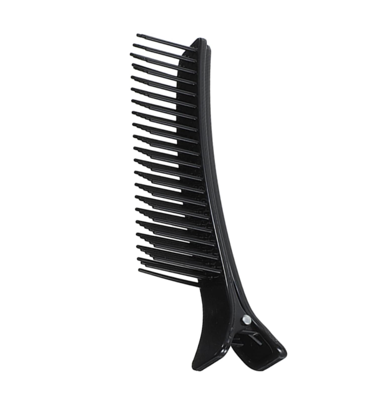 BIUDECO Hair Salon Clip Hair Styling Clip Hair Sectioning Clips Parting Comb Clips Hair Parting Tools Nonslip Hair Clips Hair Clips for Styling Hair Styling Clamps Sectioning Hair Clips 14.20X3.00X2.30CM Black - Buy Online on GoSupps.com