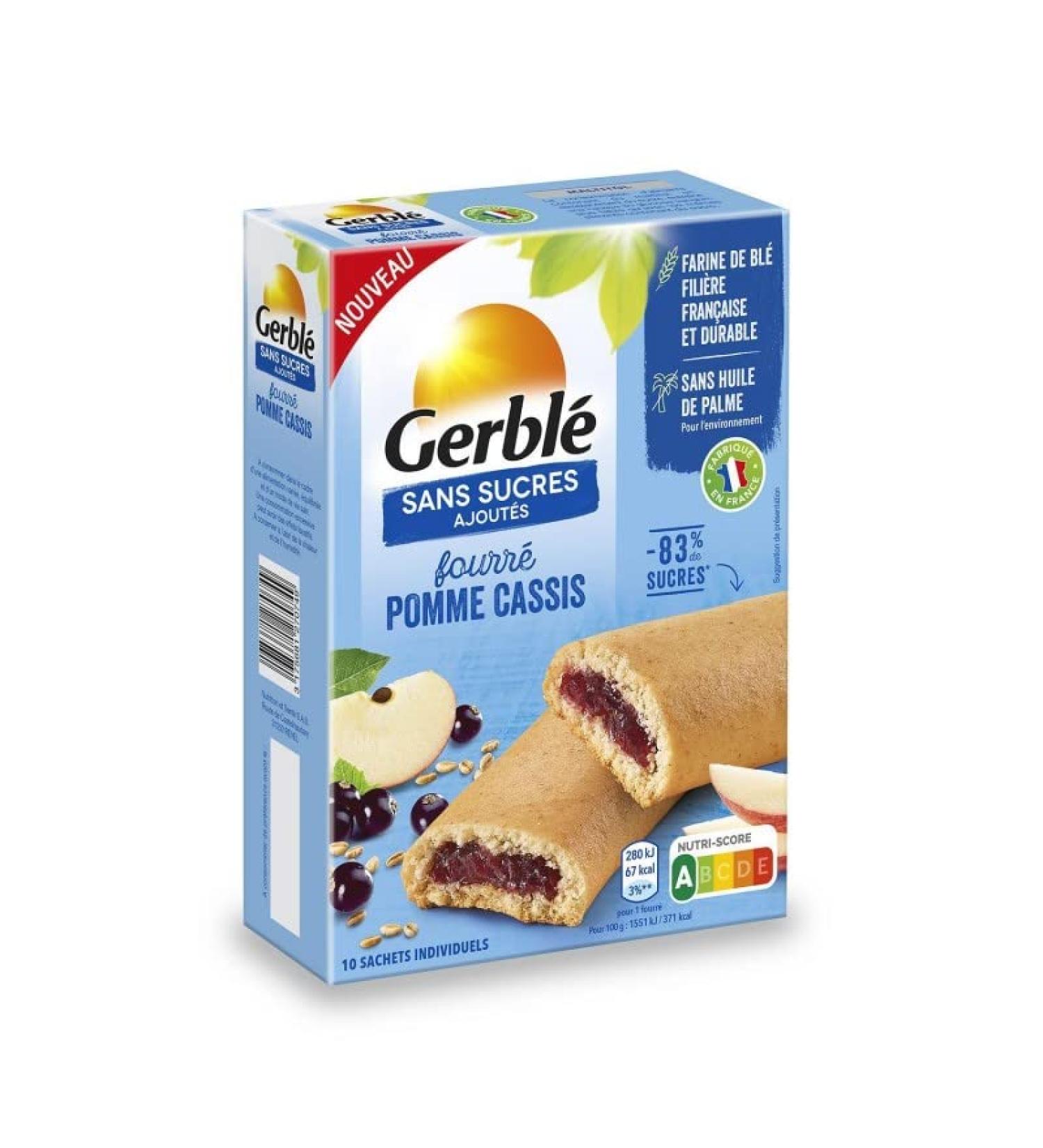 GERBL COOKIES FILLED BLACKCURRENT WITHOUT ADDED SUGARS 180G GERBLE PACK OF 3 - Buy Online on GoSupps.com