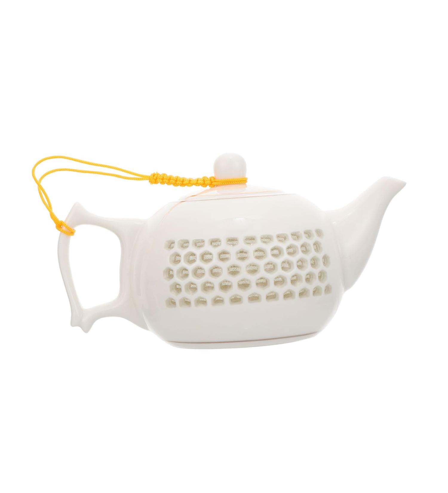 Zerodeko 2 Pcs Teapot Coffee Machines Ceramic Tea Maker Coffee Carafe Insulated Espresso Concentrate Ceramic Tea Kettle Ceramic Tea Pot Kung Fu Tea Maker China Insulation Ceramics White Whitex2pcs 14X8X6.5CMx2pcs - Buy Online on GoSupps.com
