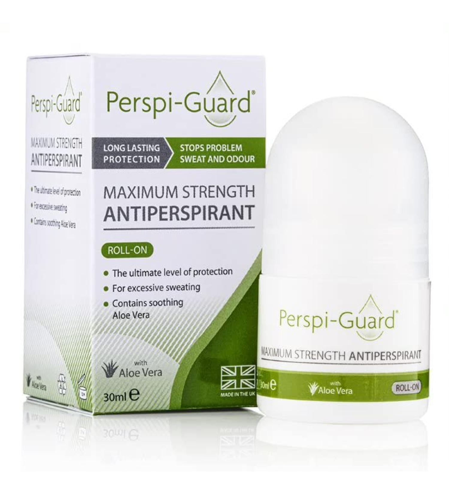 Perspi Guard Maximum Strength Antiperspirant Roll On with Aloe Vera 30mL - 1 Pack - Buy Online on GoSupps.com