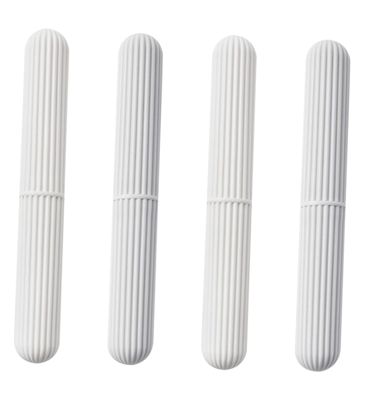 Beavorty Portable Toothbrush Storage Case - 4 Pack Durable Travel Toothbrush Holder for International Shipping - Buy Online on GoSupps.com