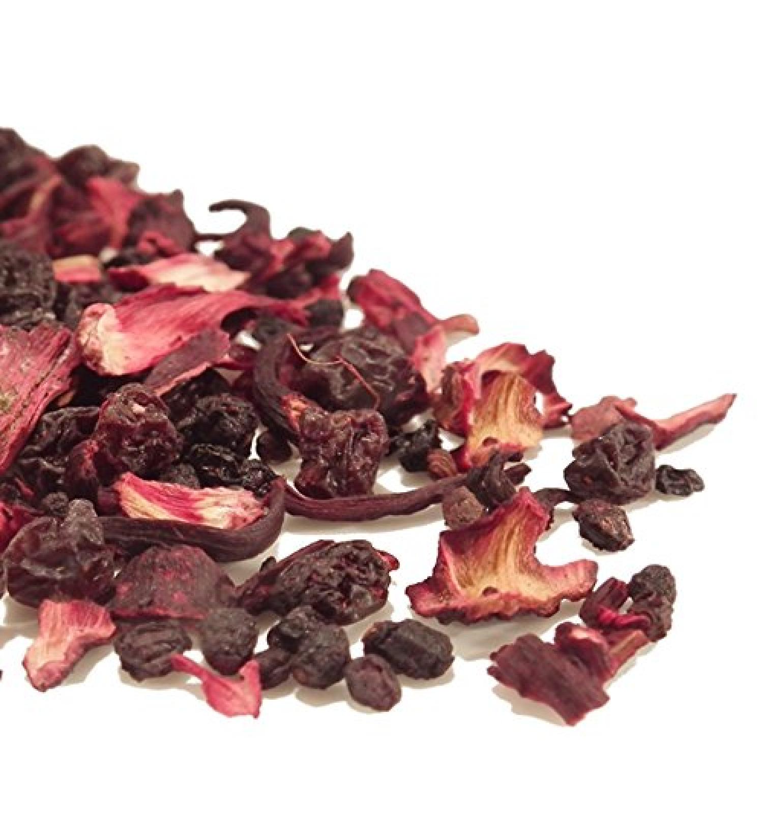 Berry Berry Herbal Fruit Tea 50g Tisane Infusion Loose Leaf by TeaCakes of Yorkshire  - Buy Online on GoSupps.com