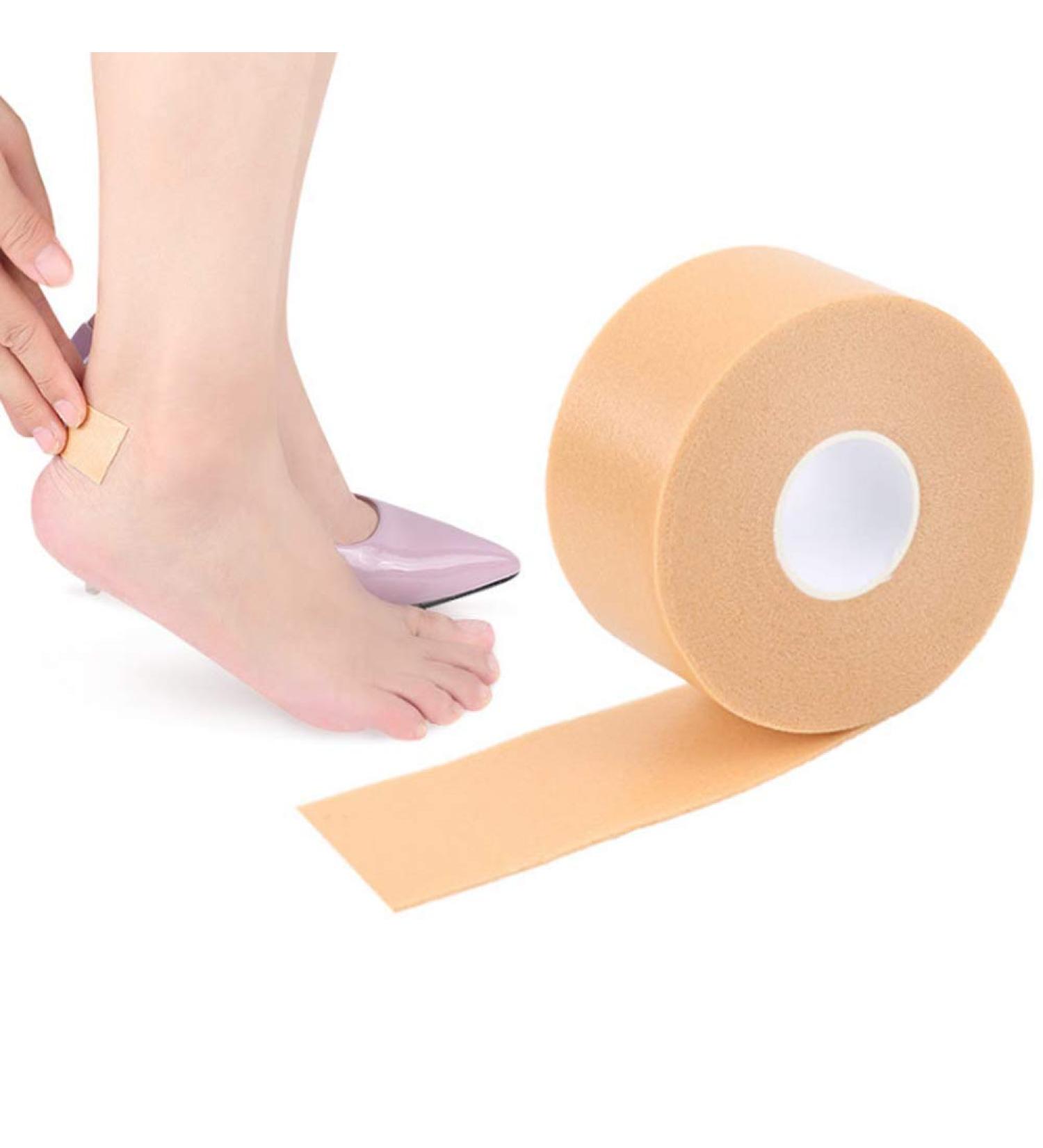 2 Rolls Waterproof Foot Care Stickers - Anti-Slip Adhesive Foam Protector Tape for High Heels & Multi-Purpose Use - Buy Online on GoSupps.com