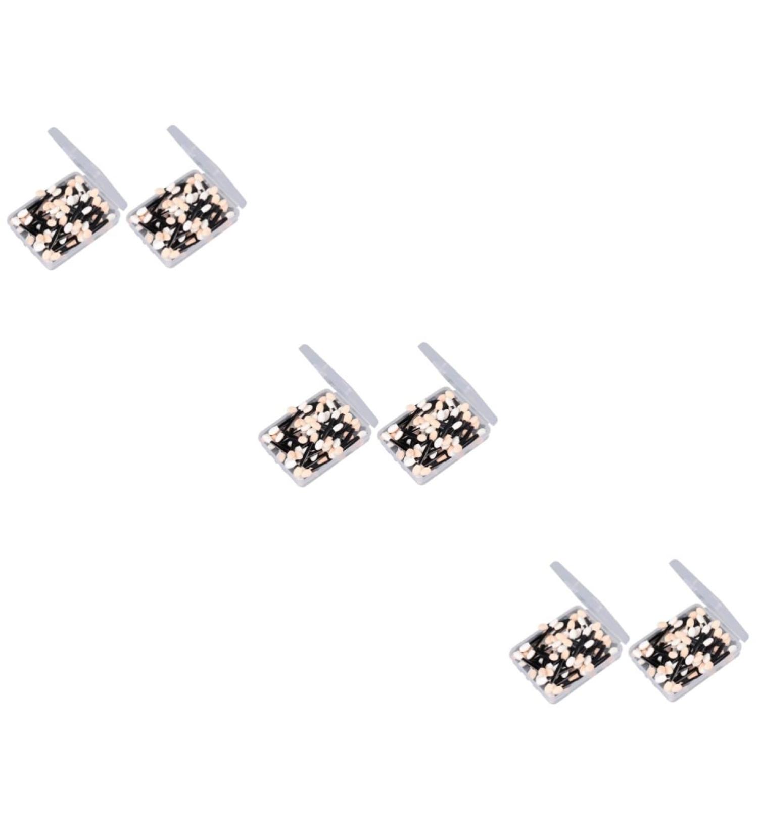 Beavorty 300 Pcs eye makeup Dual Sided Eyeshadow Brush Cosmetic eye shadow stick major Size 2x3pcs Blackx3pcs - Buy Online on GoSupps.com