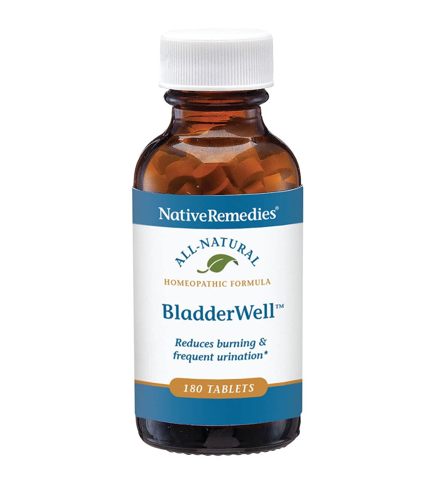 BladderWell Tablets - Natural Homeopathic Formula for Bladder Health - 180 Tablets - Buy Online on GoSupps.com