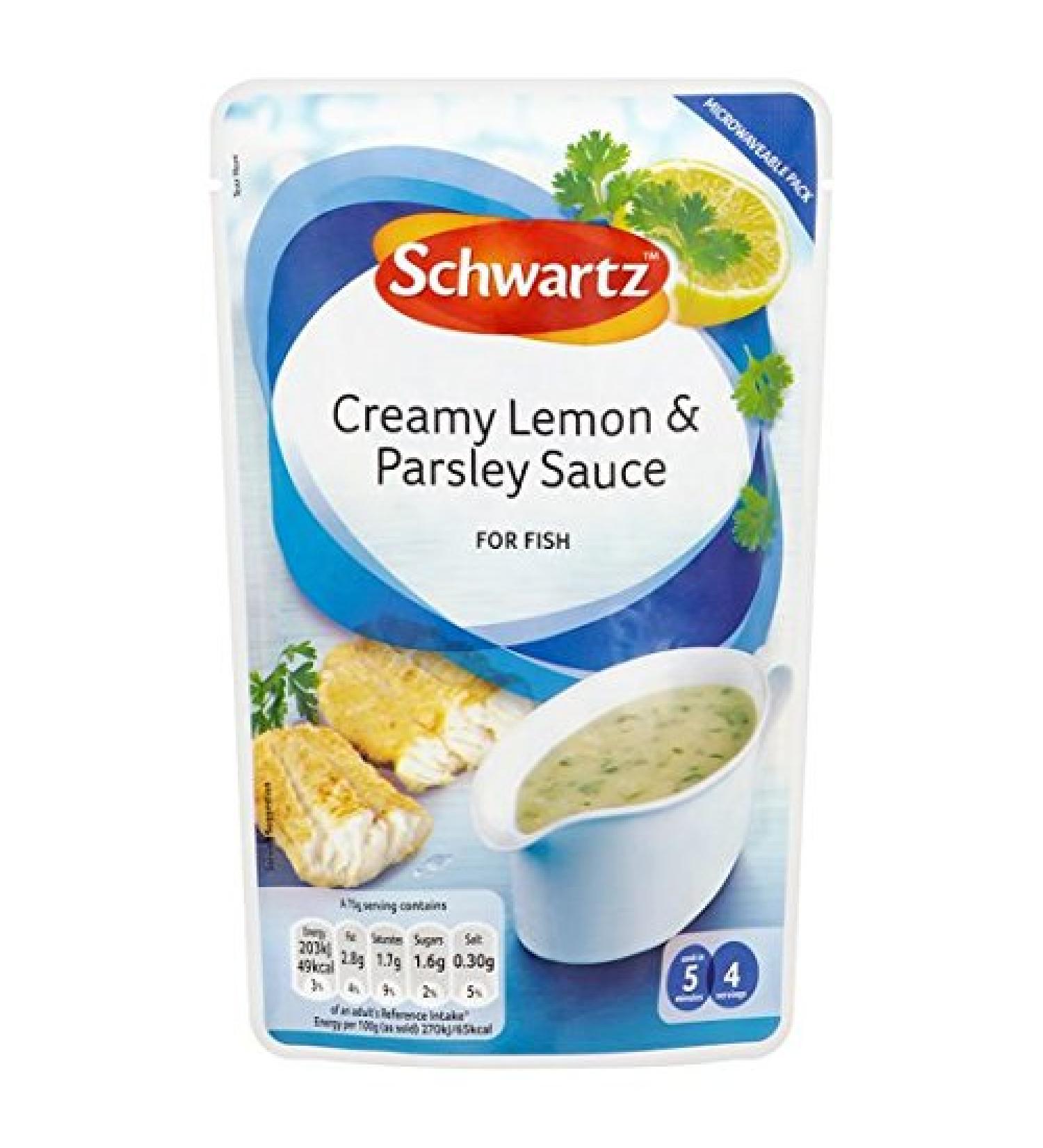 Schwartz Schwartz Set of 2 lemon and parsley sauces for fish 300 g