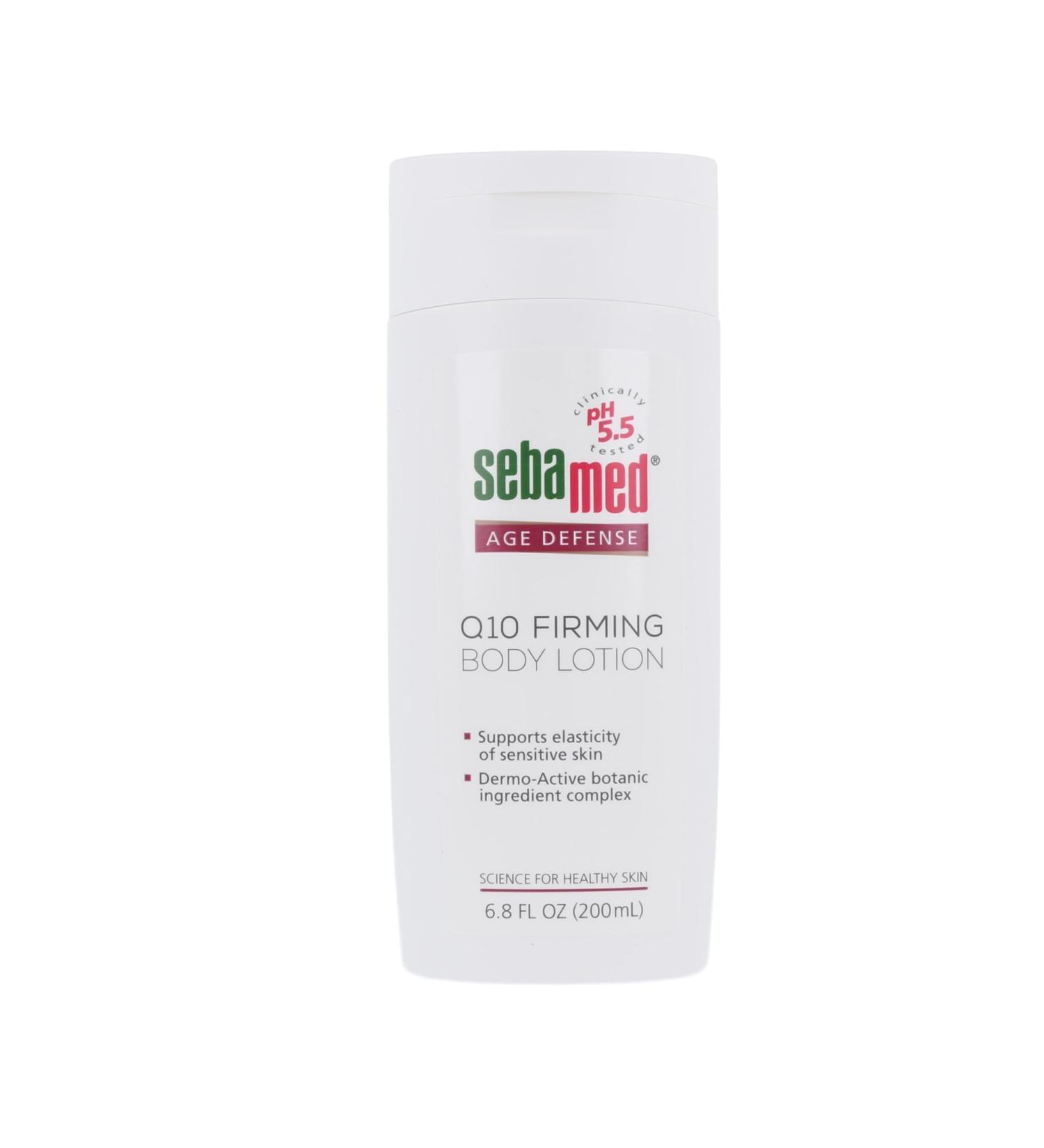 Sebamed Age Defense Q10 Firming Body Lotion - Anti-Aging Moisturizer with Shea Butter & Argan Oil - 6.8 Fl Oz - Buy Online on GoSupps.com