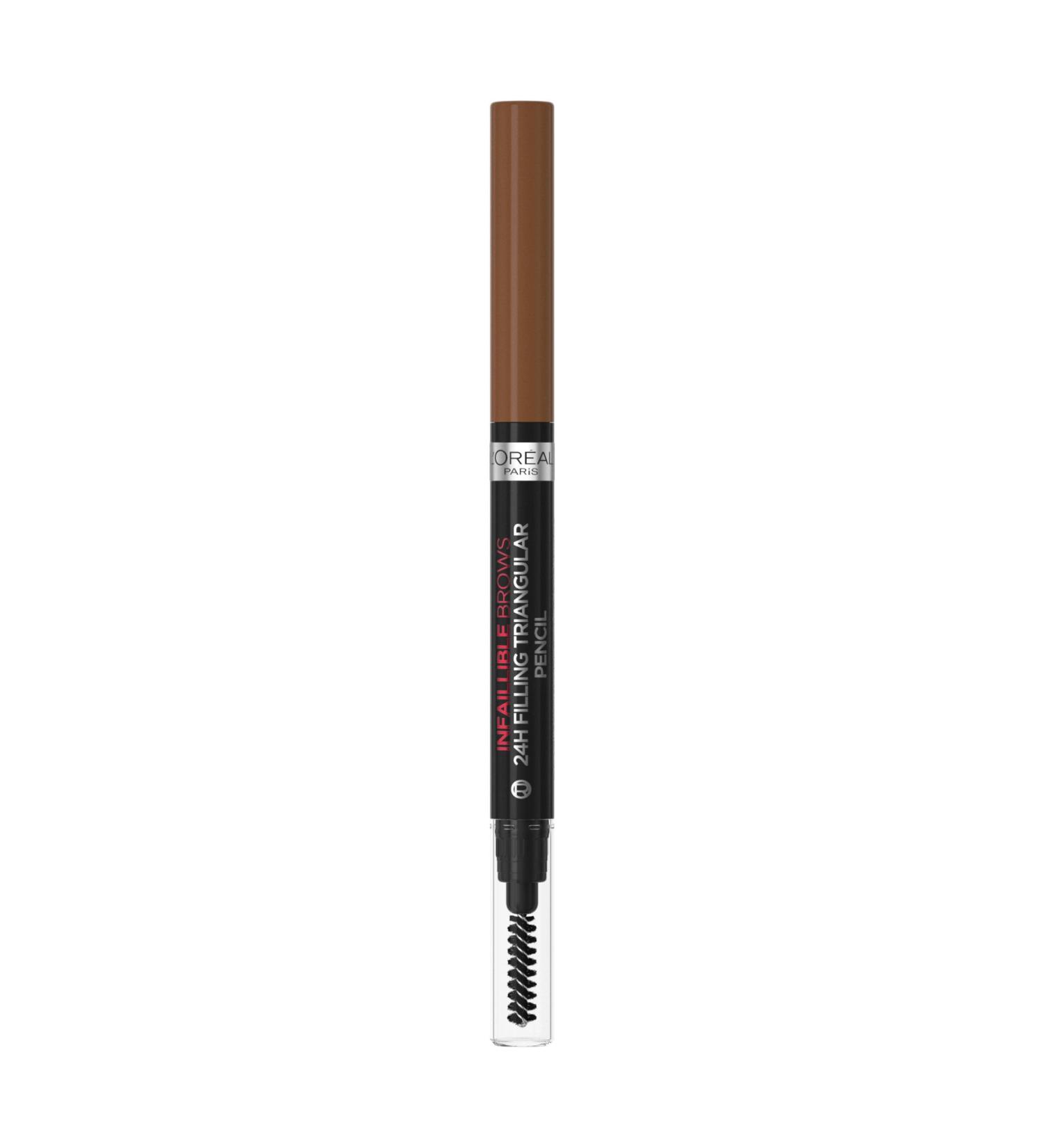 L'Or al LOr al Paris Infaillible 24H Brow Filling Triangular Pencil 30 brunette Twiston eyebrow 92gr - Buy Online on GoSupps.com