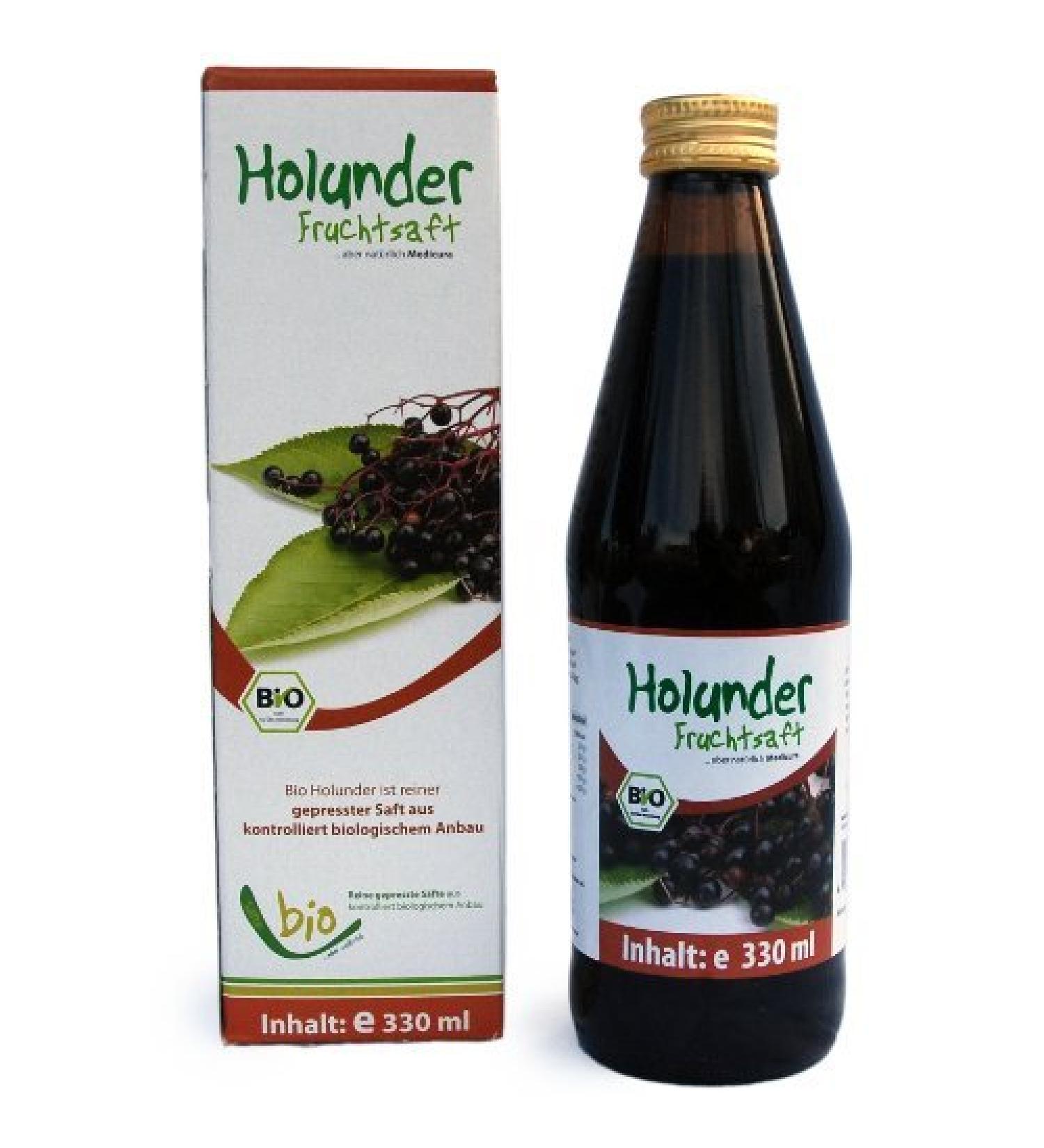  ASPER M HLE Organic Elderberry Juice 100% Glass Bottle 330 ml - Buy Online on GoSupps.com