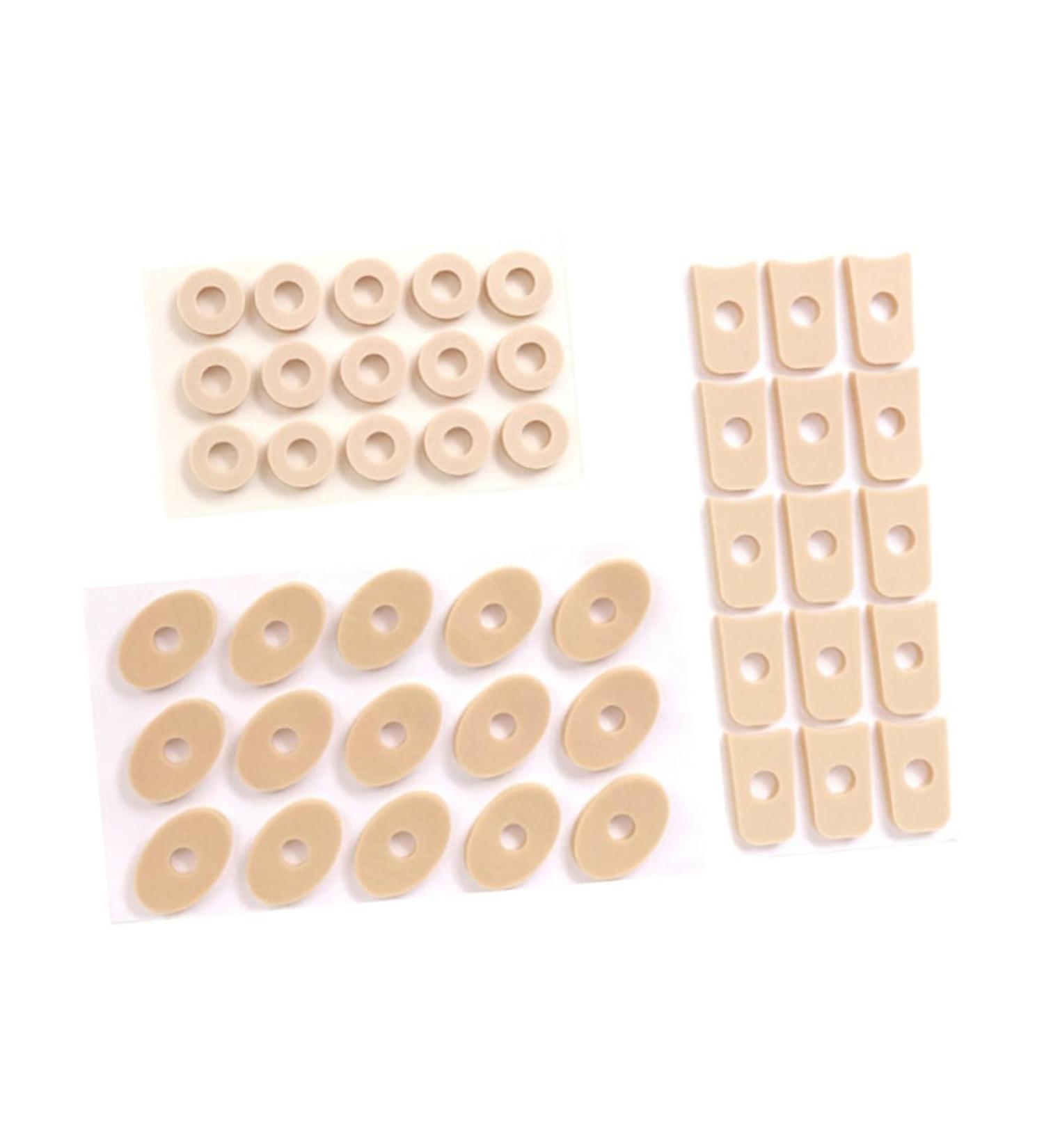 Anneome 3 Pieces Protection Pad Patches High Heel Stickers Foot Care Stickers Toe Corn Pads Self-Adhesive Feet Corn Patches Toe Corn Patches Abrasion-Proof Pastes Feet Corn Pads - Buy Online on GoSupps.com