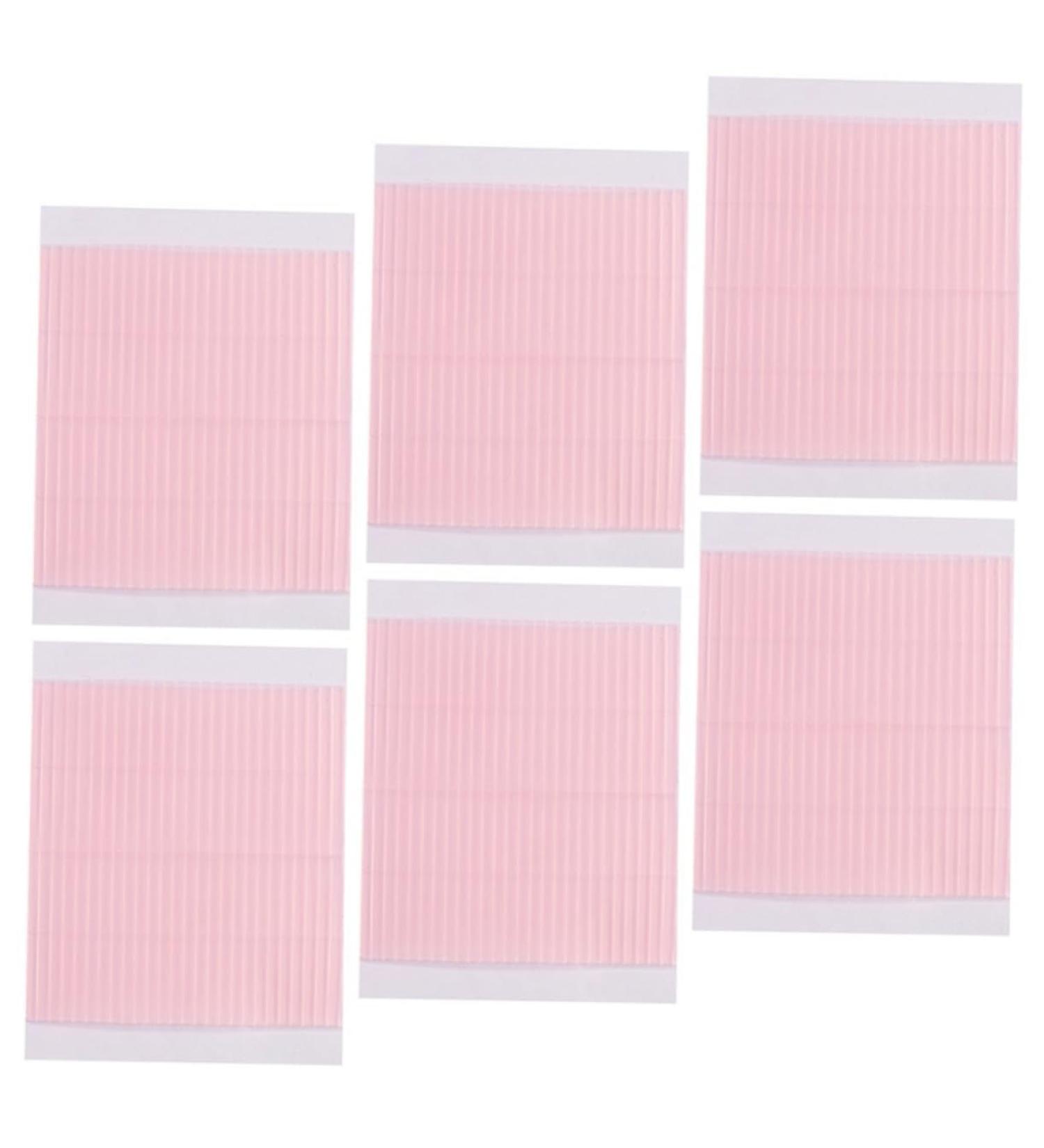 Buy 6 Sheets Double Eyelid Beauty Stickers - Instant Eyelid Lift Makeup Tape for Women | Invisible & Creative Pink Fiber Strips - Buy Online on GoSupps.com