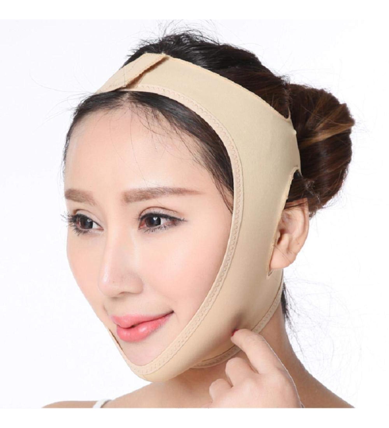 Face V Shaper Bandage - Facial Slimming Lift Belt & Double Chin Reduction | Skin Care Solution - Buy Online on GoSupps.com