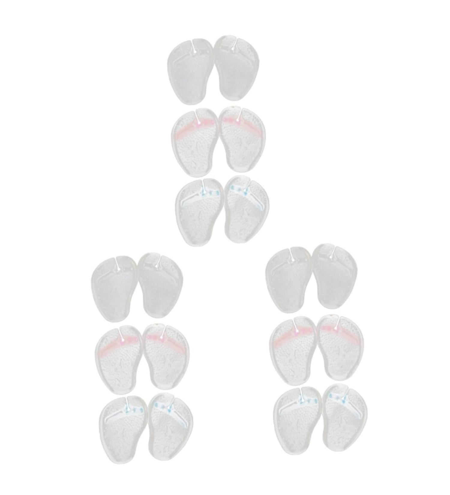 FOMIYES Gel Slipper Pads - 9 Pairs Metatarsal Foot Cushion & Arch Support for Sandals - Buy Online on GoSupps.com
