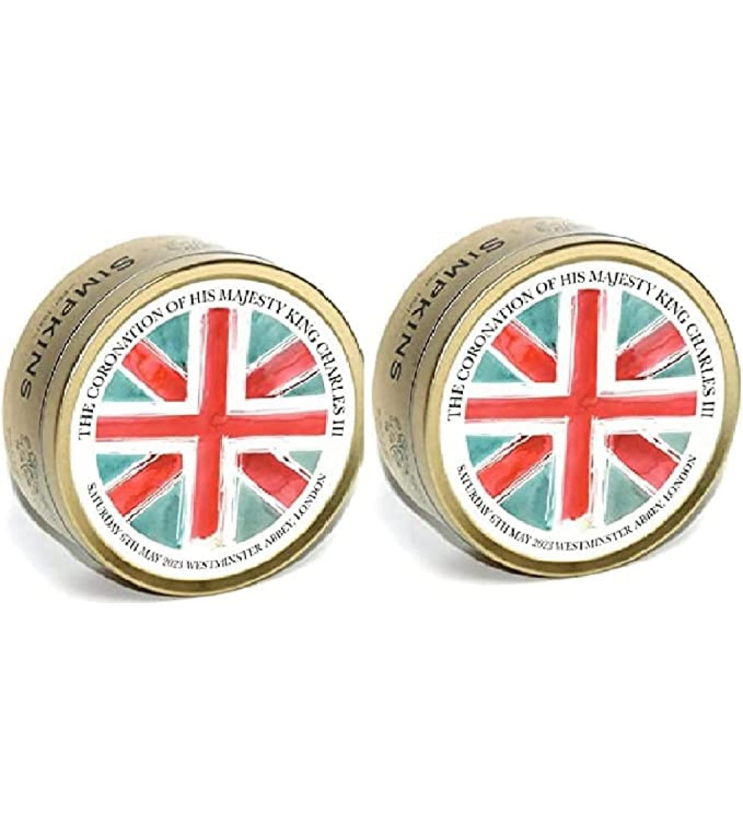 Coronation King Charles III Simpkins Mixed Fruit Tin 175g | Pack of 2 - Buy Online on GoSupps.com