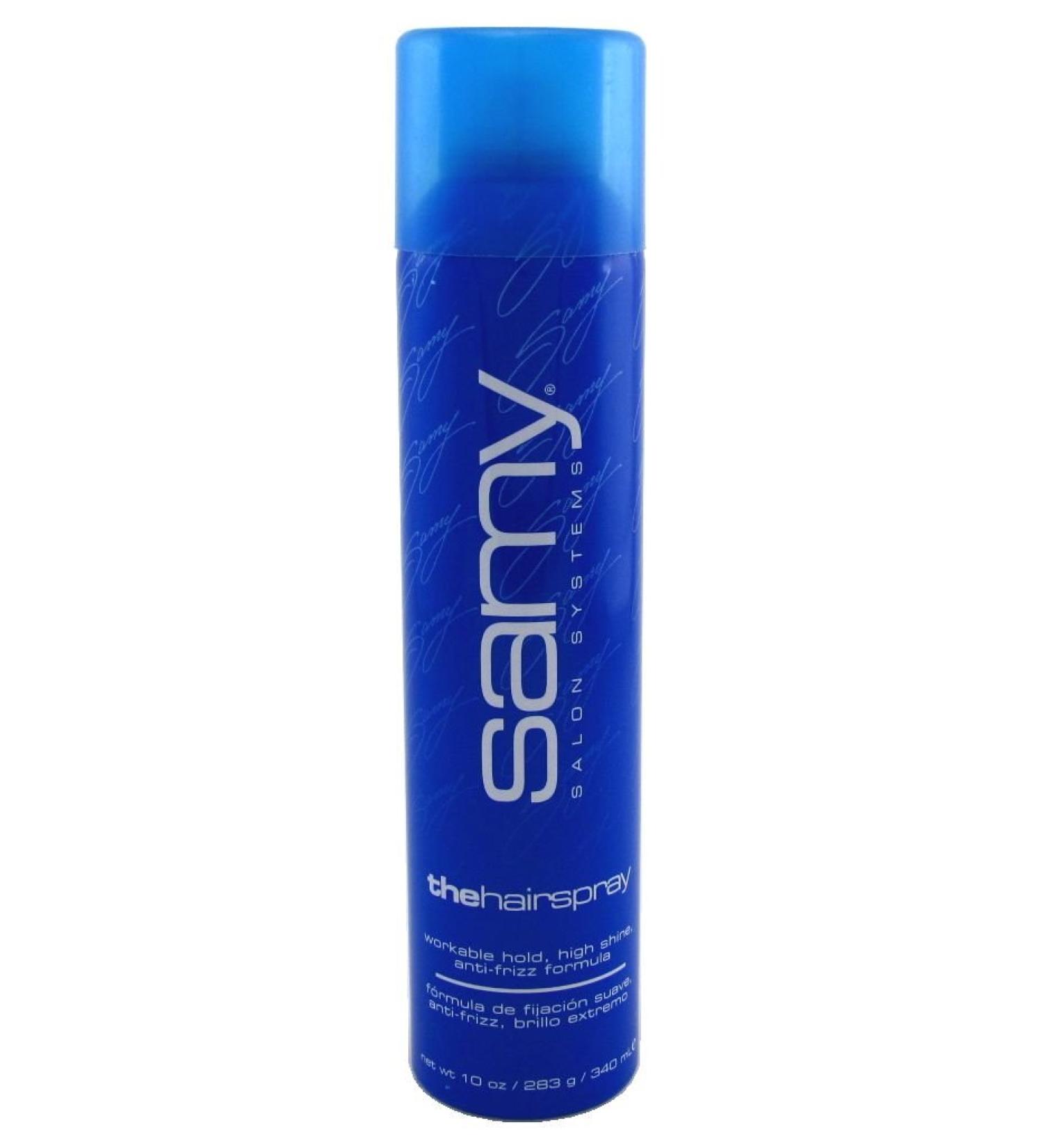 Samy Hairspray Workable Hold Anti-Frizz 10oz Aerosol