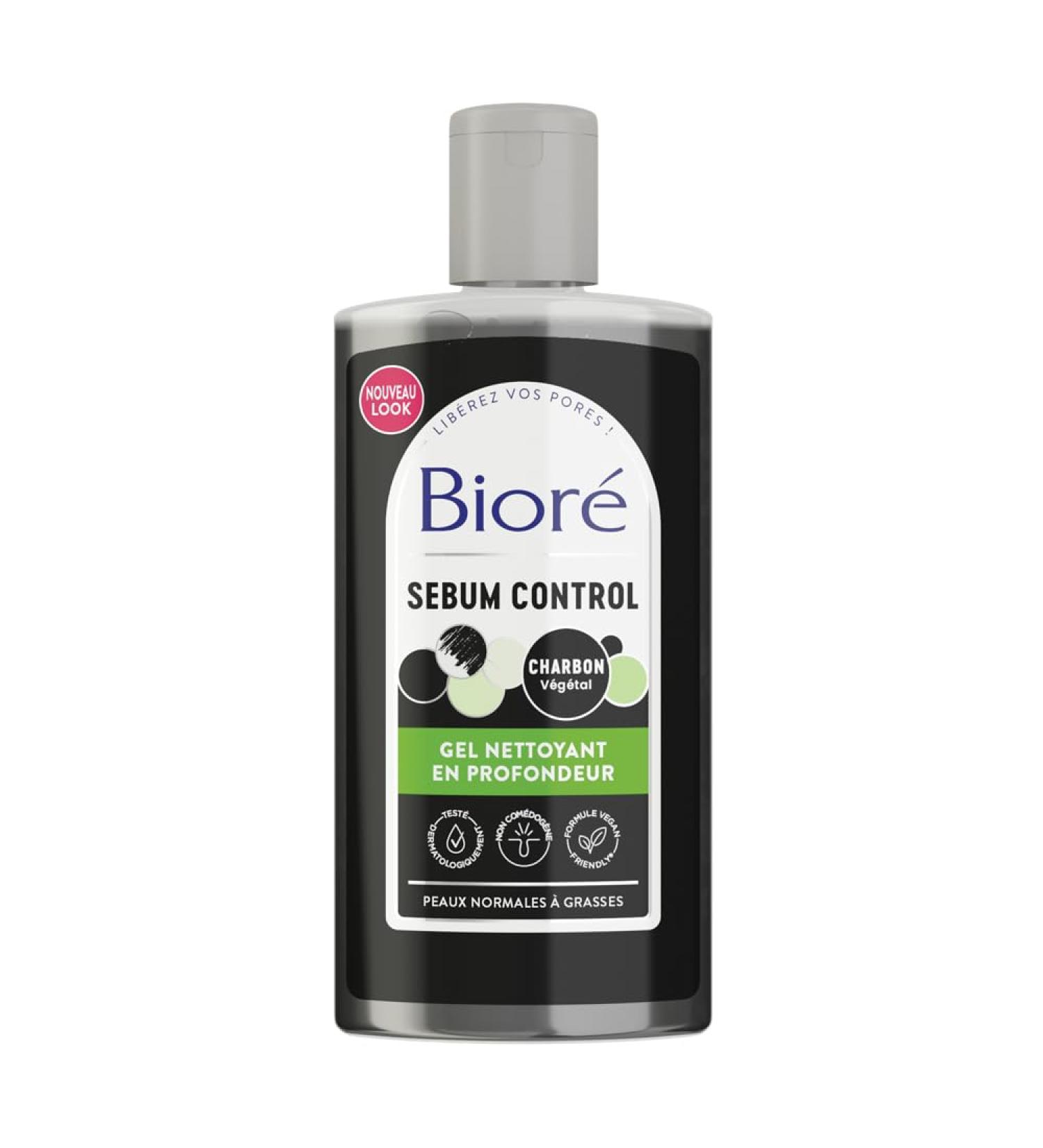 Biore Charcoal Deep Cleansing Gel 200 ml - Buy Online on GoSupps.com