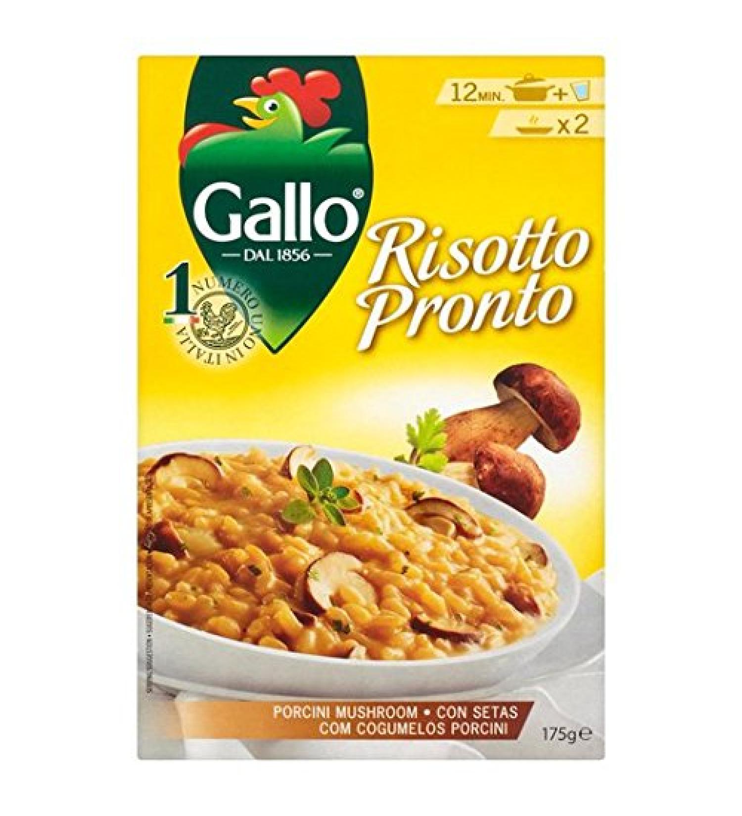 Riso Gallo Risotto Pronto Mushrooms 175g
