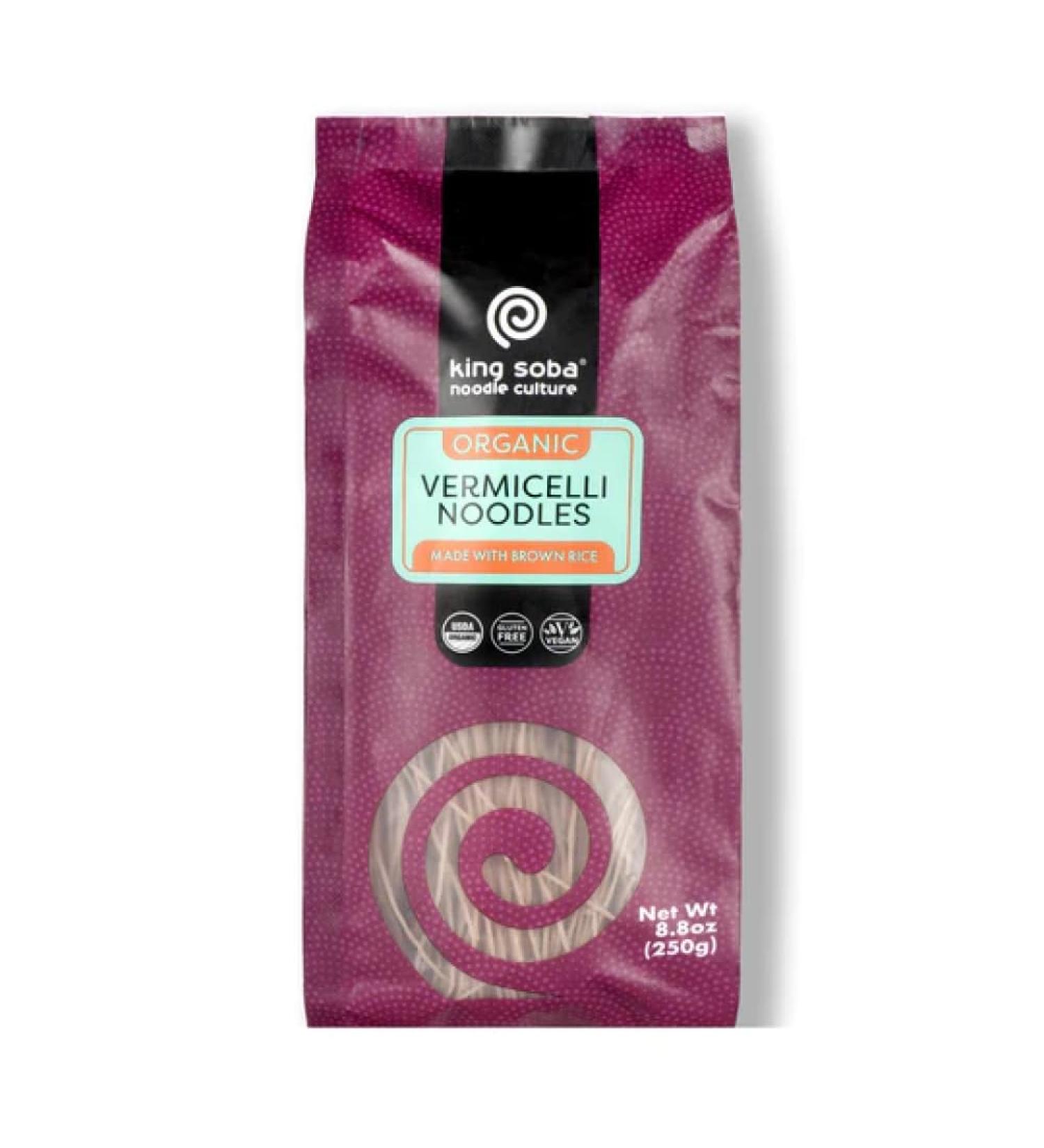 King Soba Organic Vermicelli Noodles - Fair Trade 250G - Buy Online on GoSupps.com