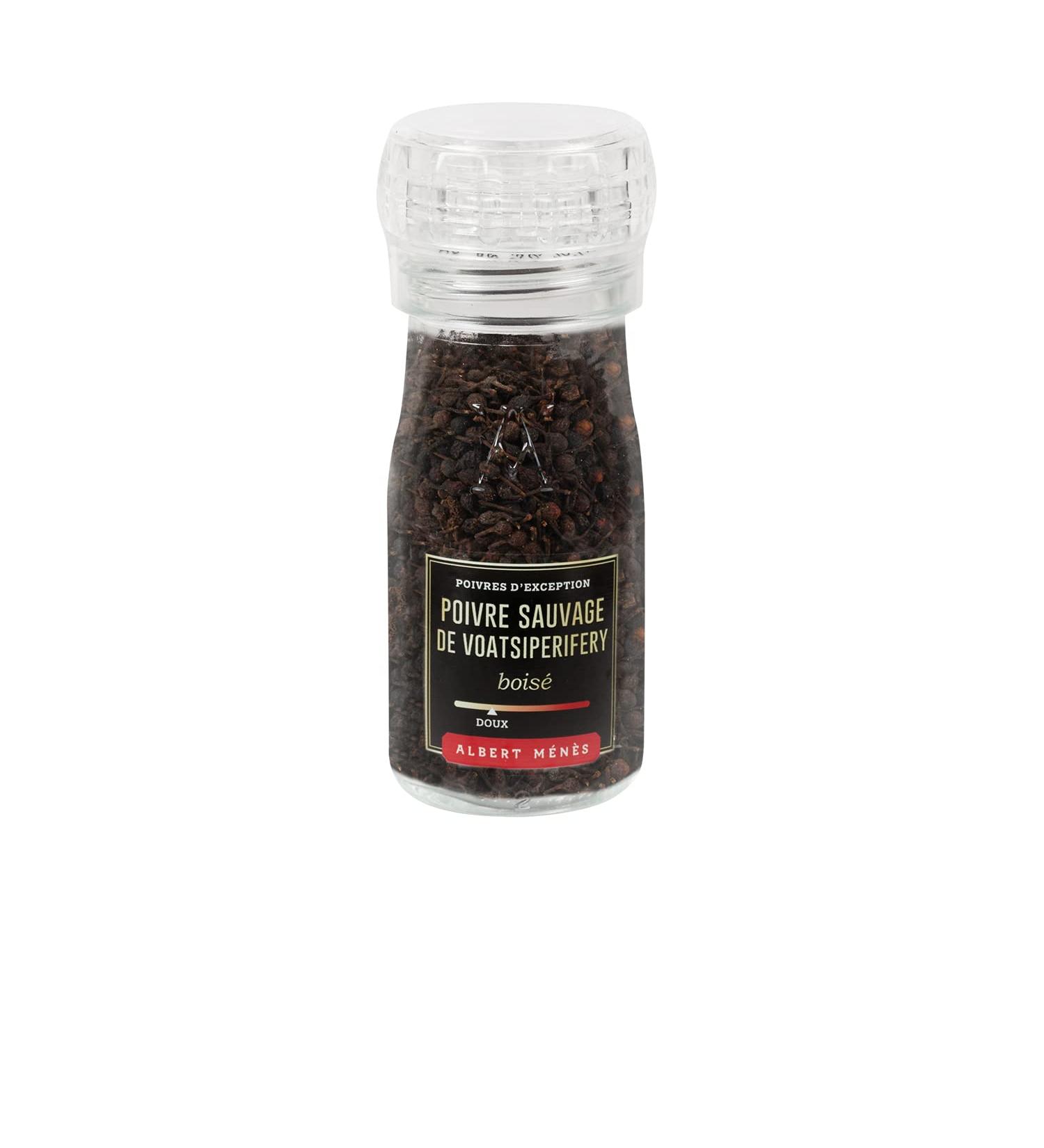ALBERT MENES AM - Precious Peppers - Wild Pepper from Voatsiperifery - 45 g Mill - Buy Online on GoSupps.com
