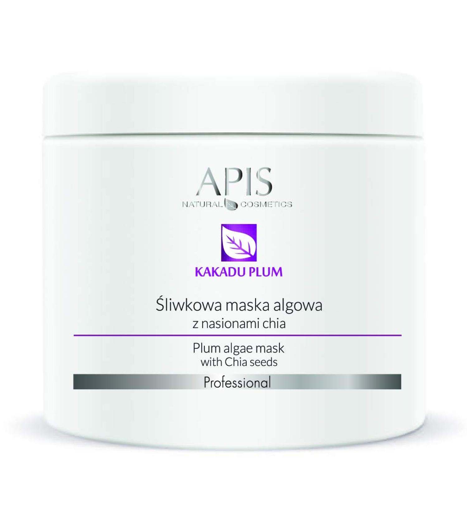 Bee APIS Kakadu PLUM plum algae mask with chia seeds facial care multivitamin 250 g